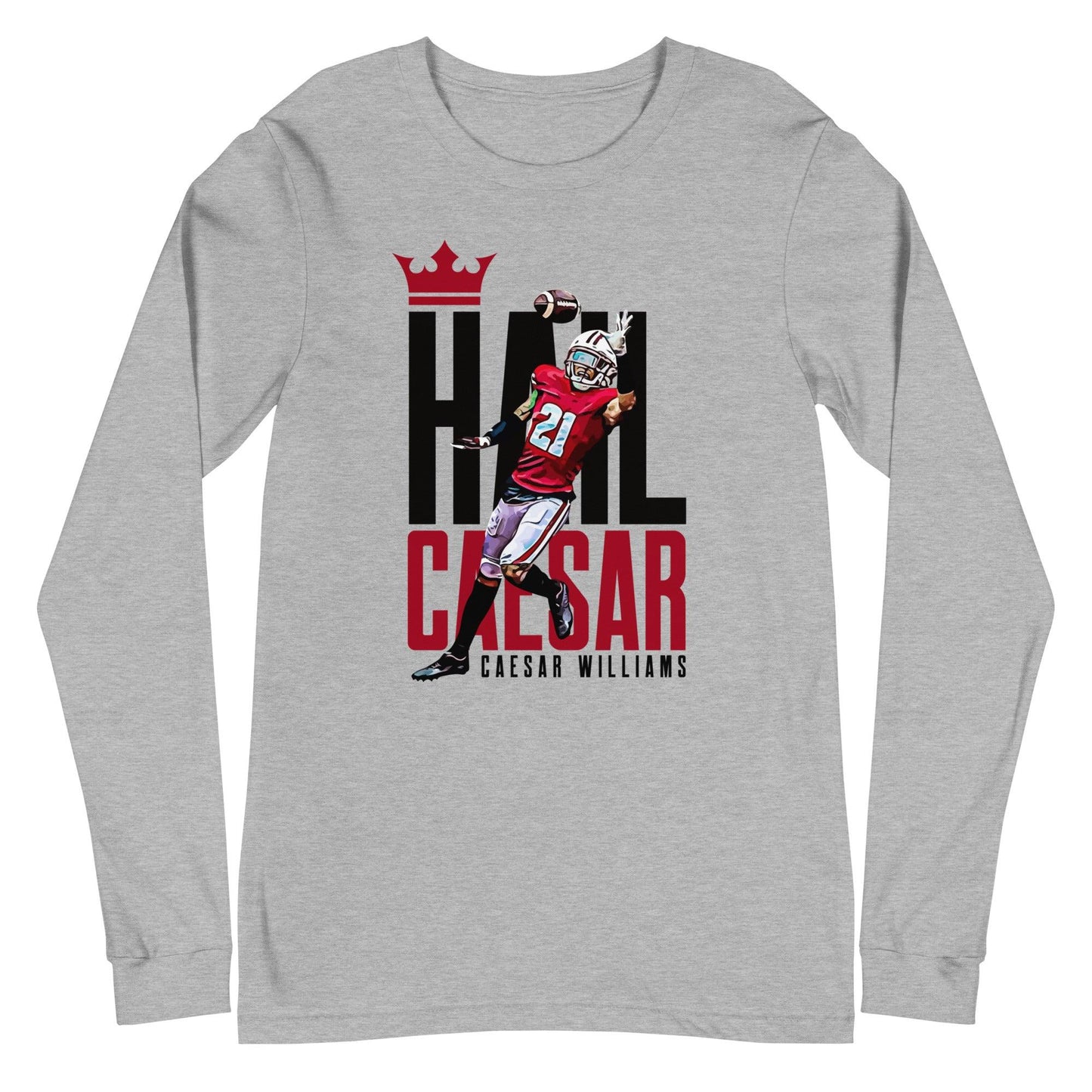 Caesar Williams "Crowned" Long Sleeve Tee - Fan Arch
