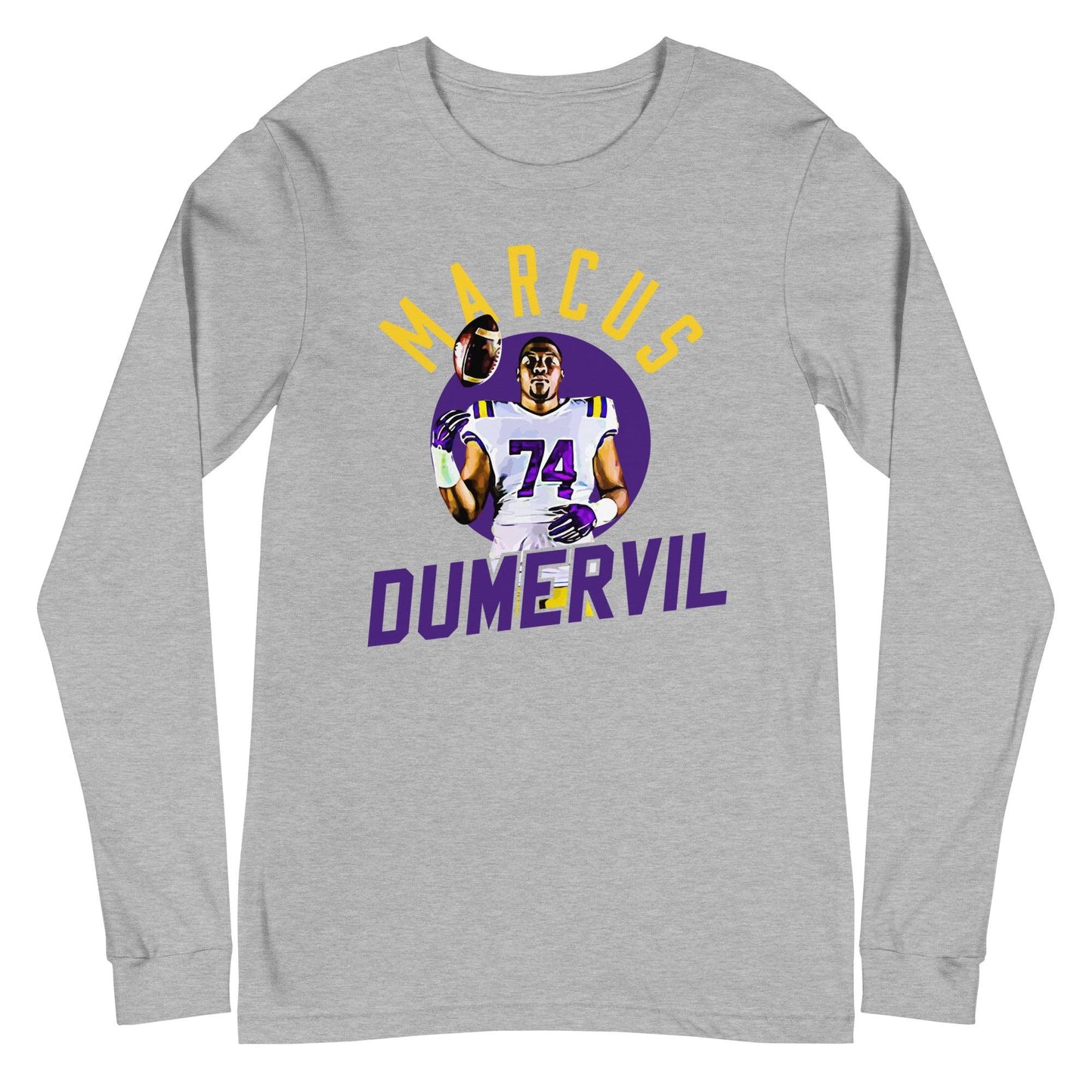 Marcus Dumervil "Game Ready" Long Sleeve Tee - Fan Arch