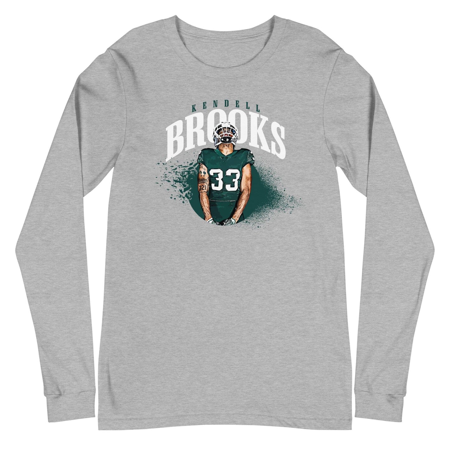 Kendell Brooks "Gametime" Long Sleeve Tee - Fan Arch