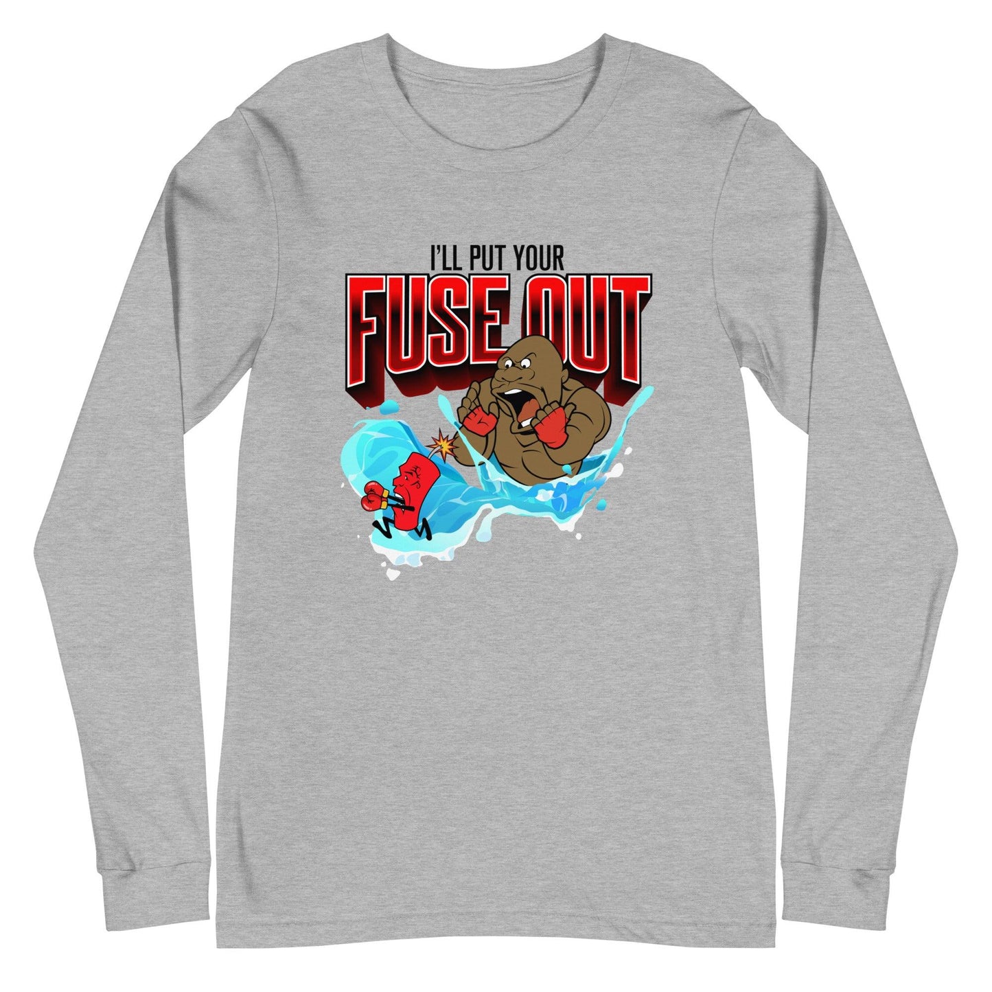 Bob Sapp “FUSE OUT” Long Sleeve Tee - Fan Arch