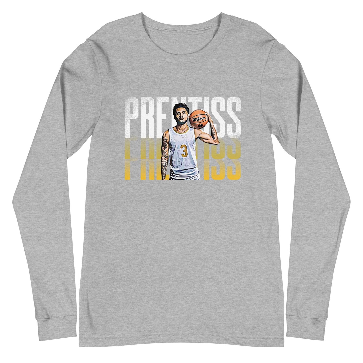 Prentiss Hubb “Essential” Long Sleeve Tee - Fan Arch
