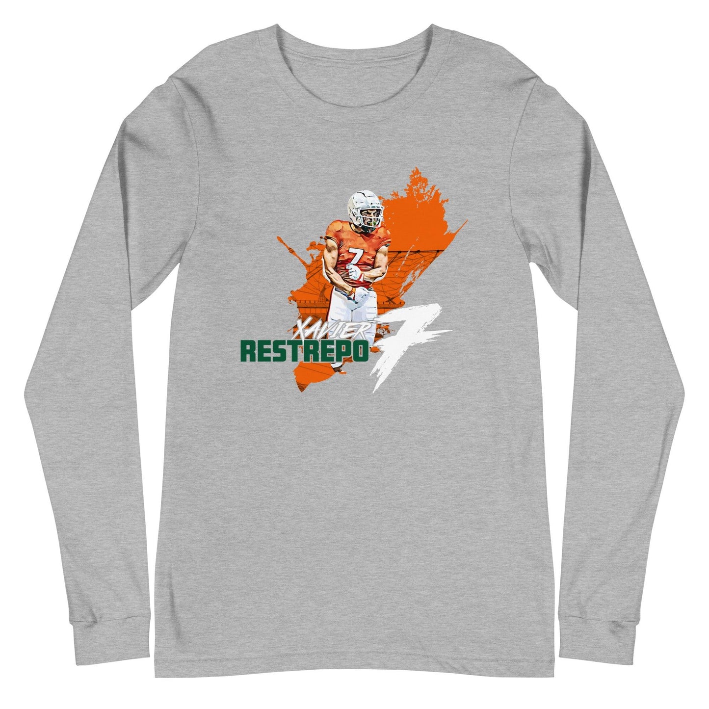 Xavier Restrepo "Let's Go" Long Sleeve Tee - Fan Arch