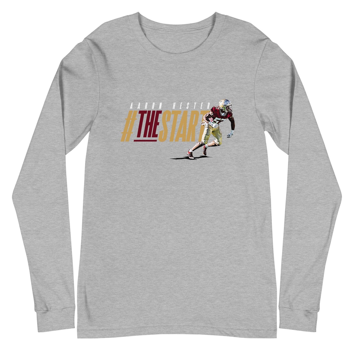Aaron Hester "#TheStart" Long Sleeve Tee - Fan Arch