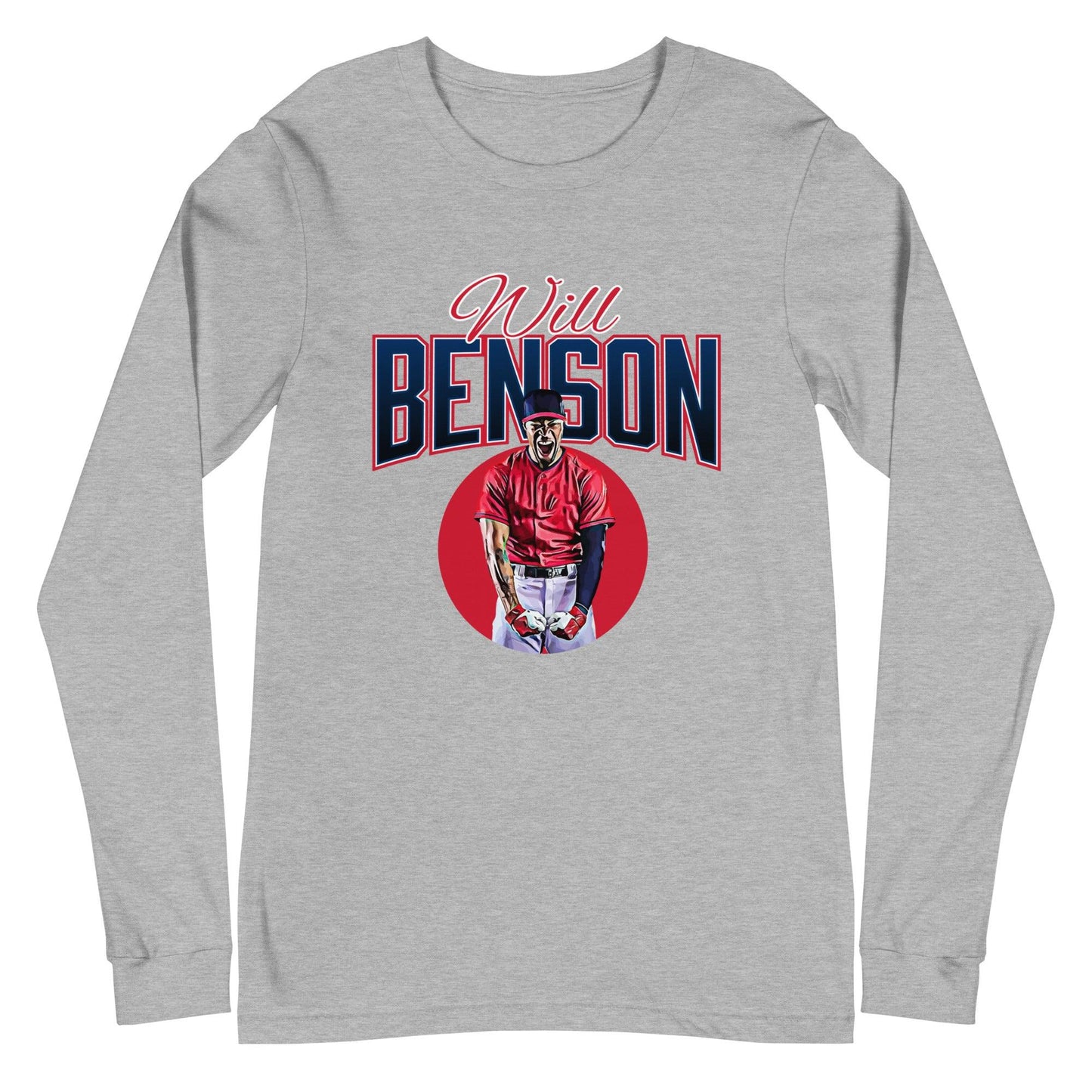 Will Benson "Flex" Long Sleeve Tee - Fan Arch