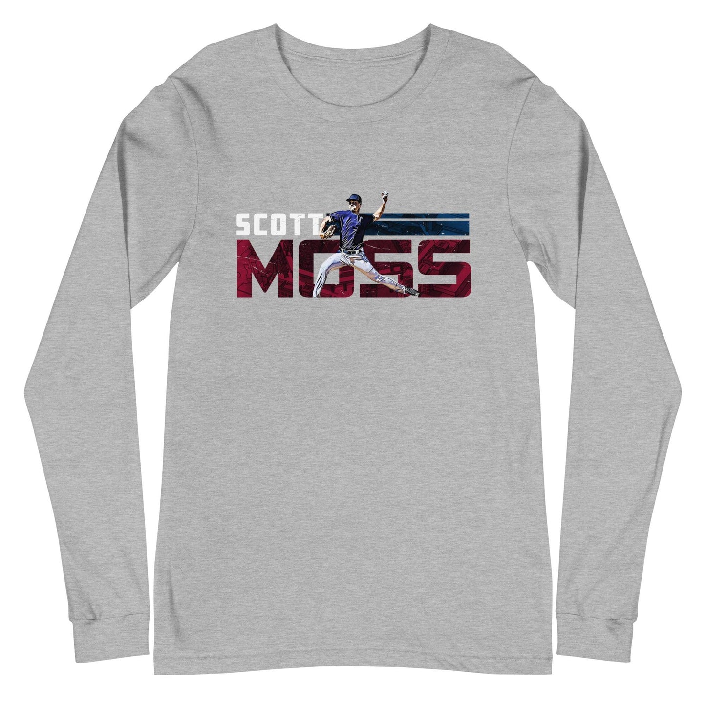 Scott Moss "Speed" Long Sleeve Tee - Fan Arch