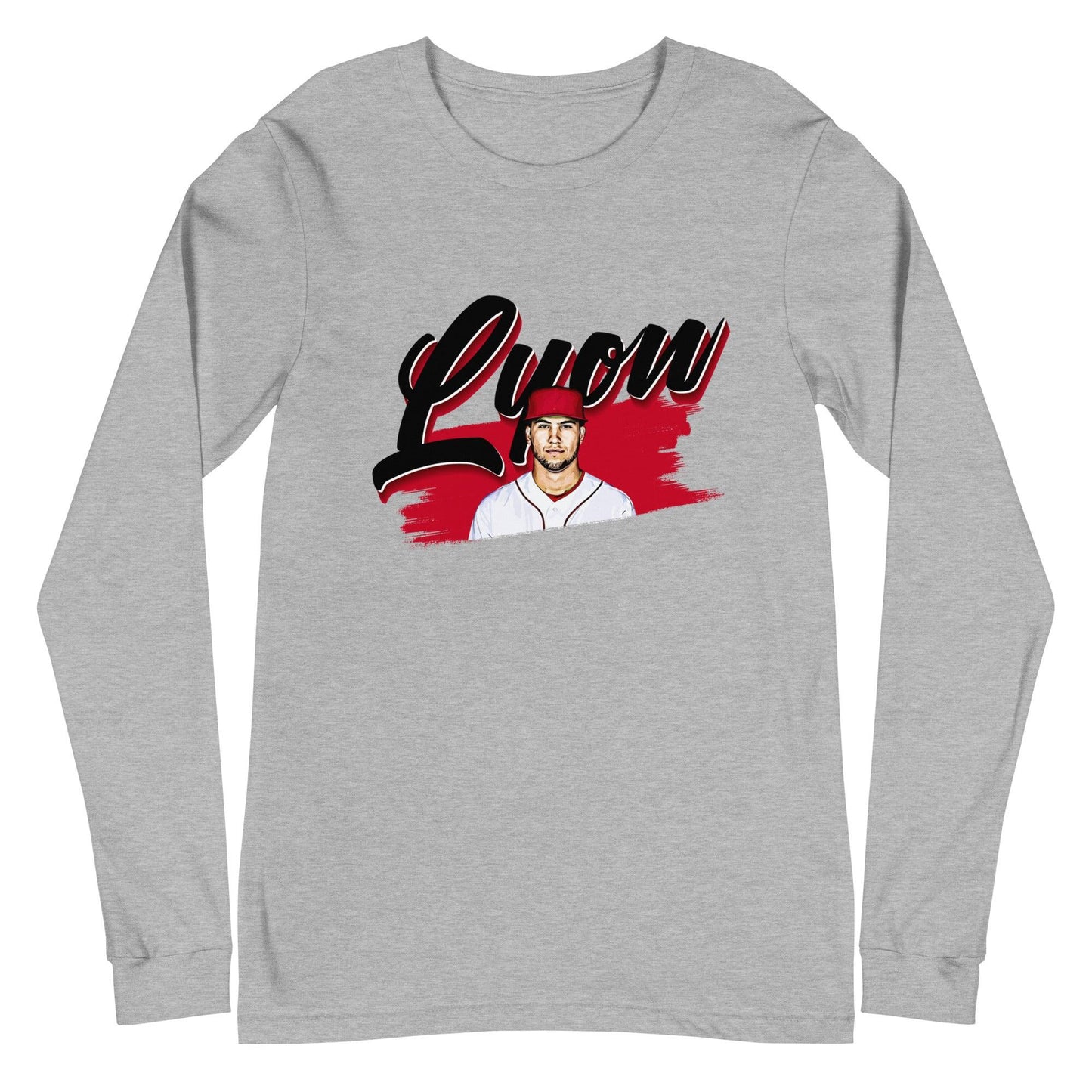 Lyon Richardson "Geared Up" Long Sleeve Tee - Fan Arch