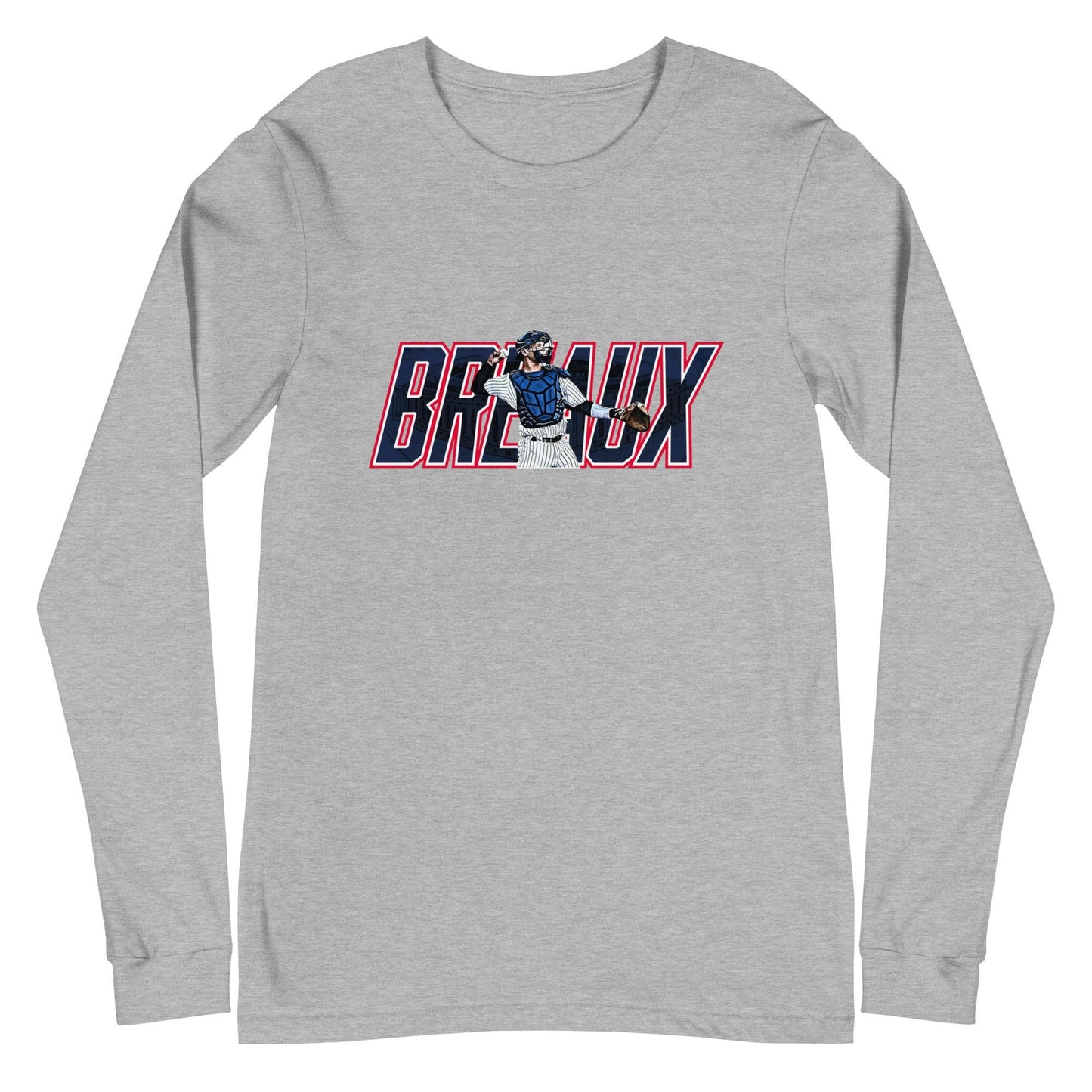 Josh Breaux "Throwback" Long Sleeve Tee - Fan Arch