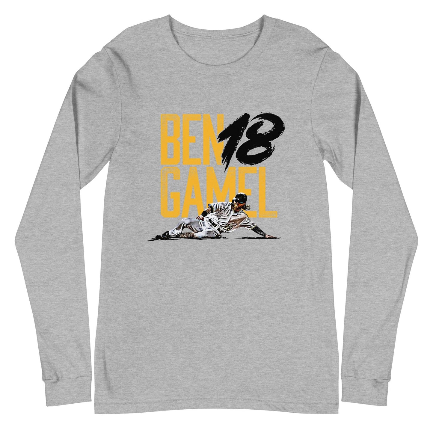 Ben Gamel "Hustle" Long Sleeve Tee - Fan Arch