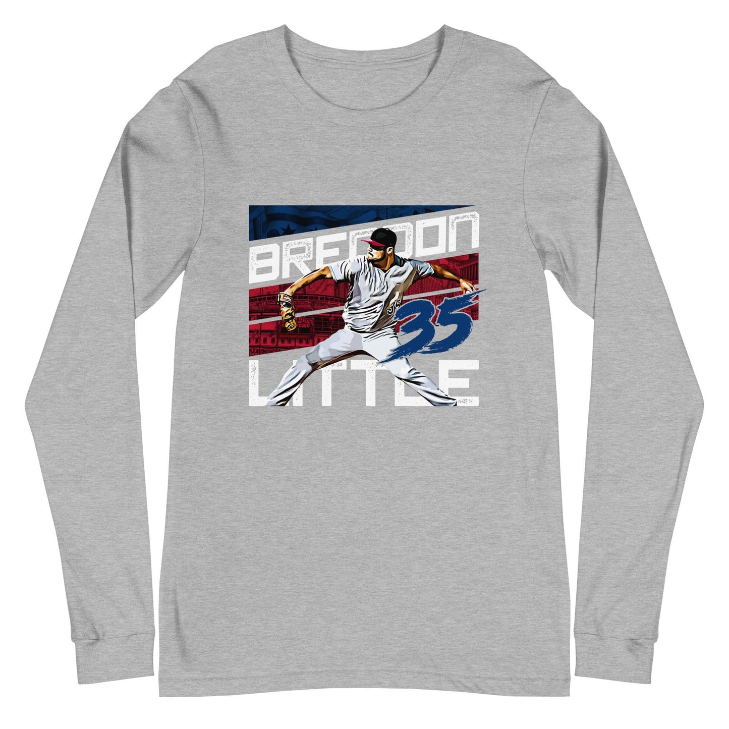 Brendon Little "35" Long Sleeve Tee - Fan Arch