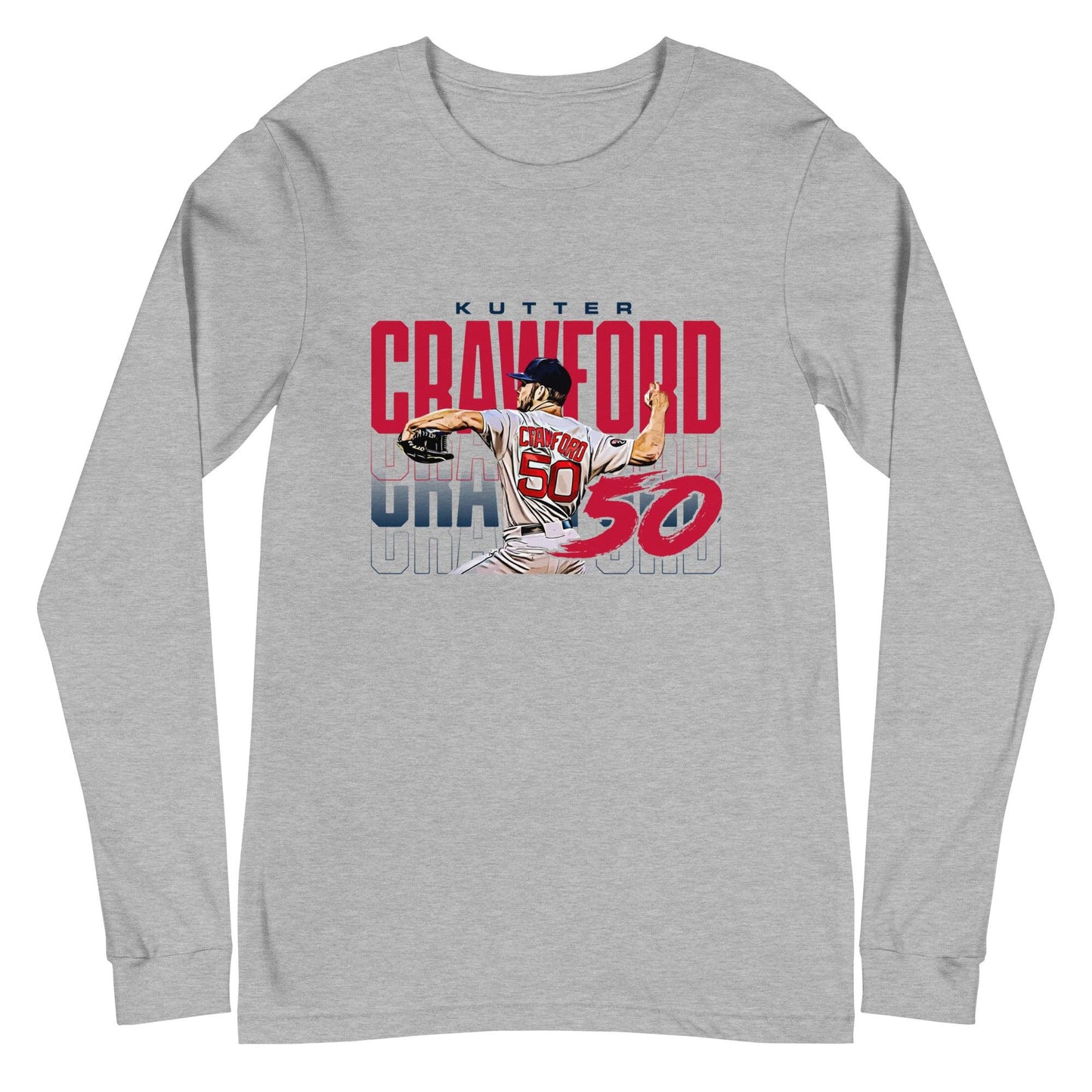 Kutter Crawford "Repeat" Long Sleeve Tee - Fan Arch