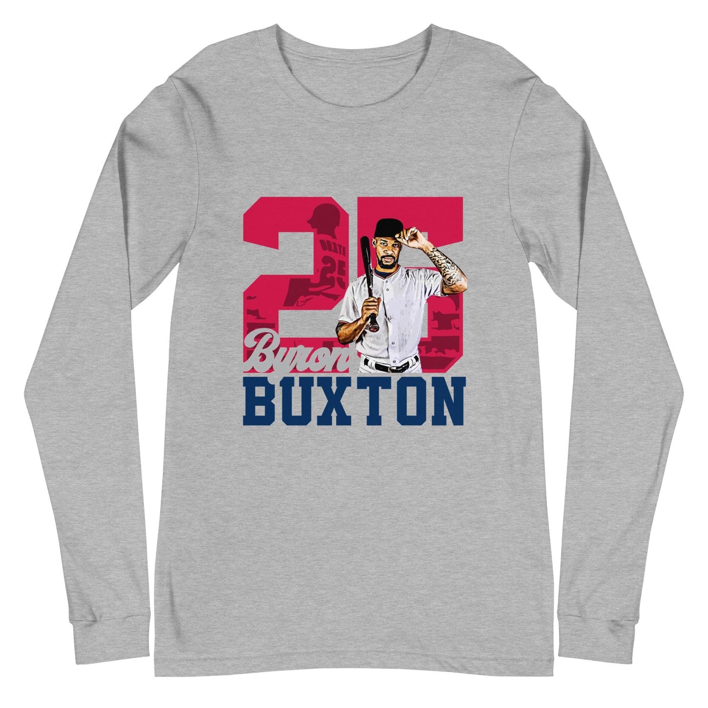 Byron Buxton "Legacy" Long Sleeve Tee - Fan Arch
