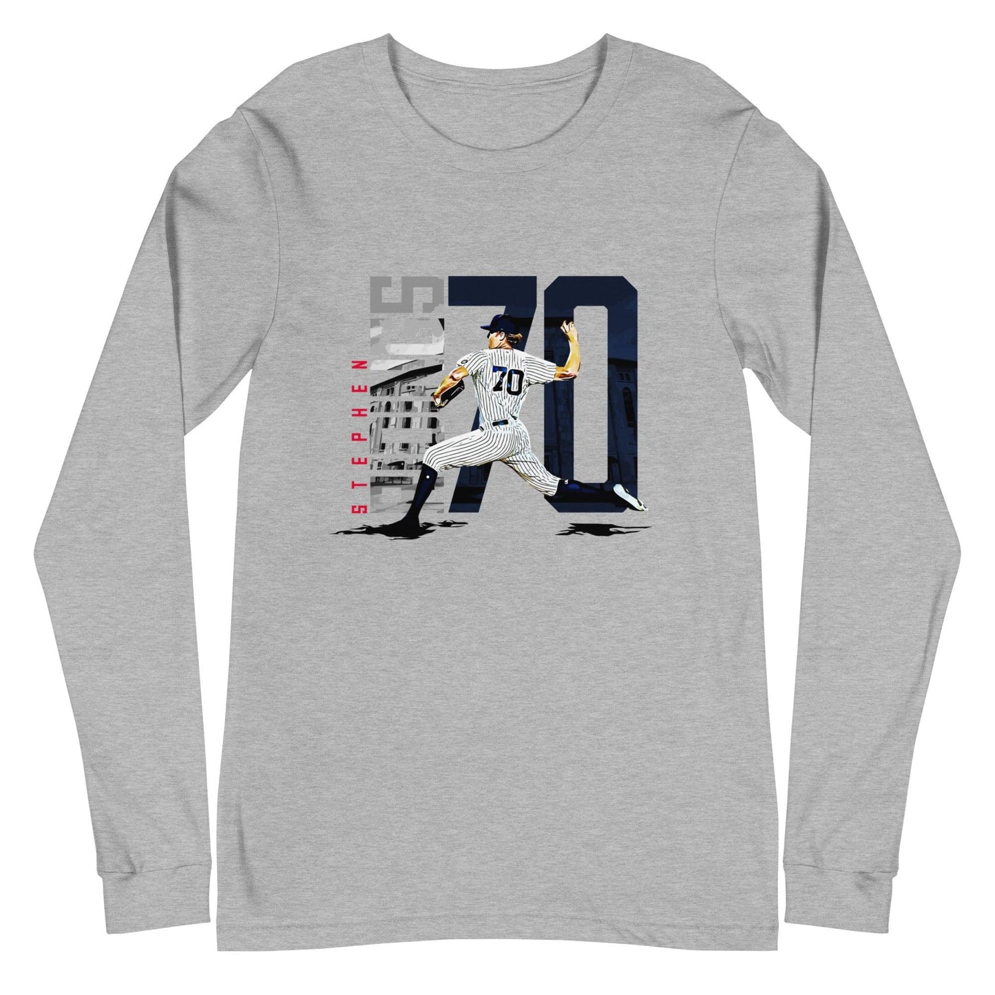 Stephen Ridings “Essential” Long Sleeve Tee - Fan Arch