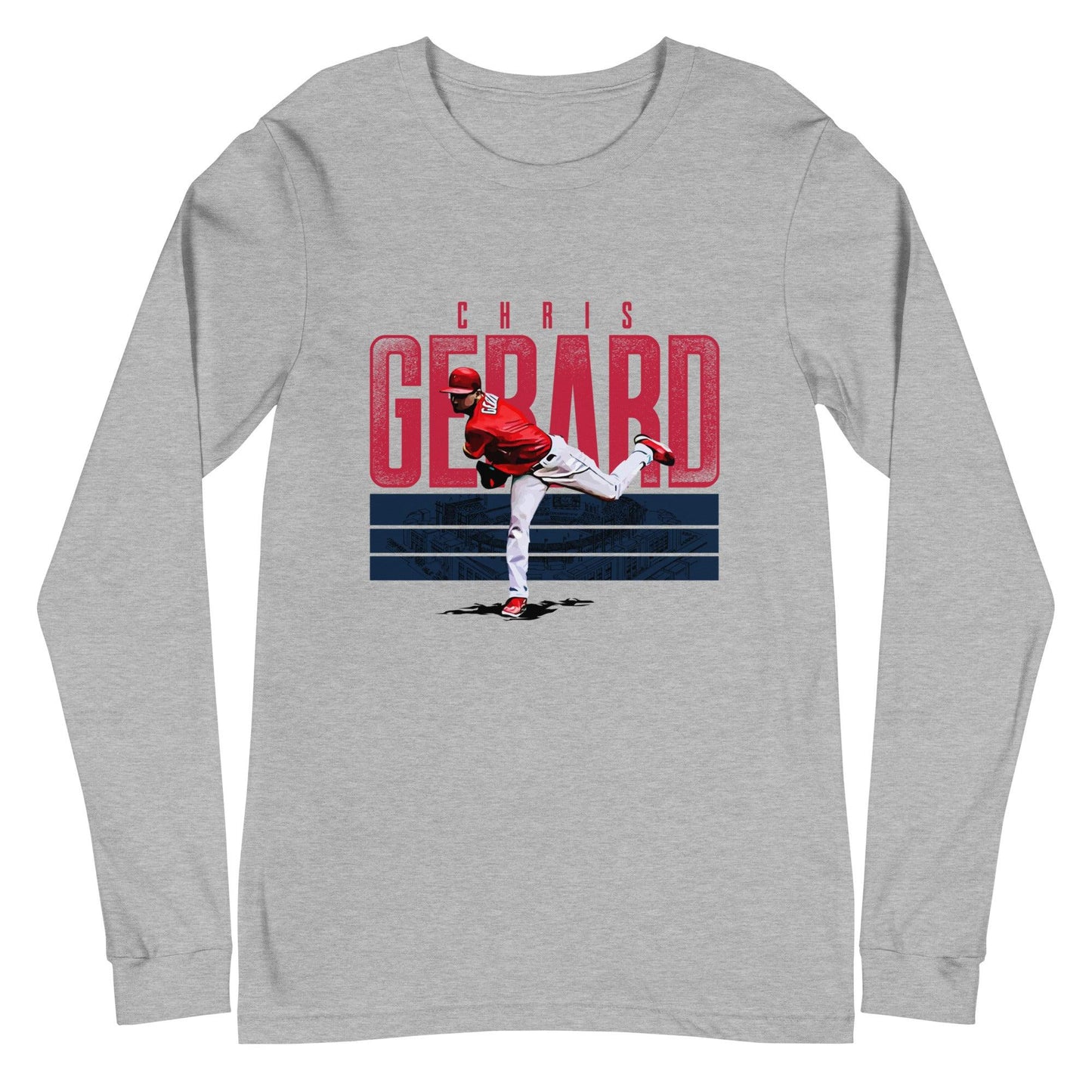 Chris Gerard “Essential” Long Sleeve Tee - Fan Arch