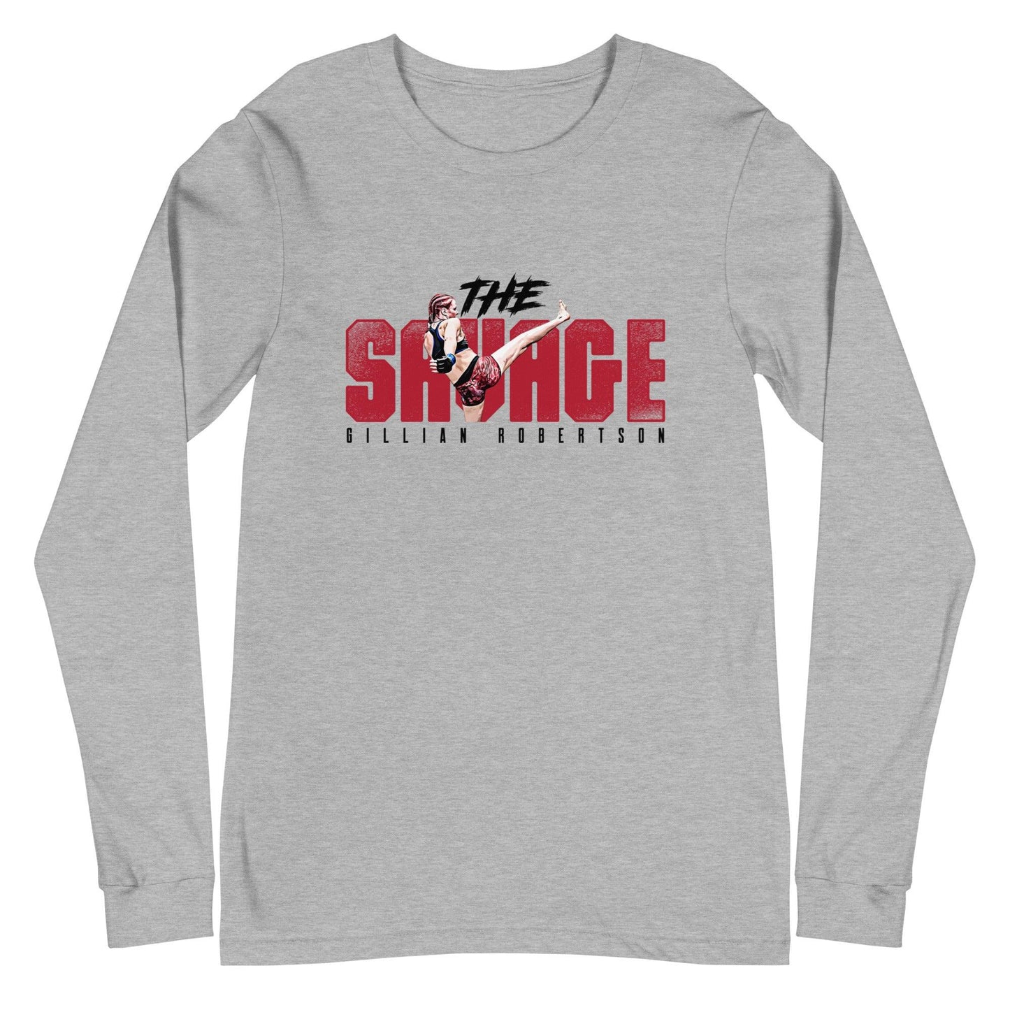 Gillian Robertson "The Savage" Long Sleeve Tee - Fan Arch