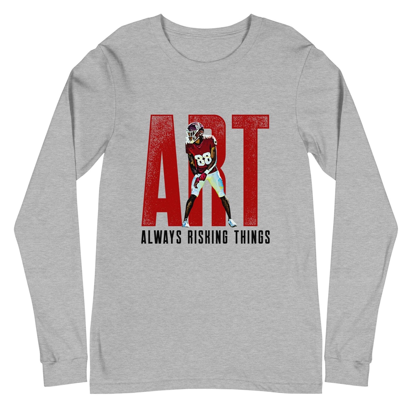 De'Von Fox "ART" Long Sleeve Tee - Fan Arch