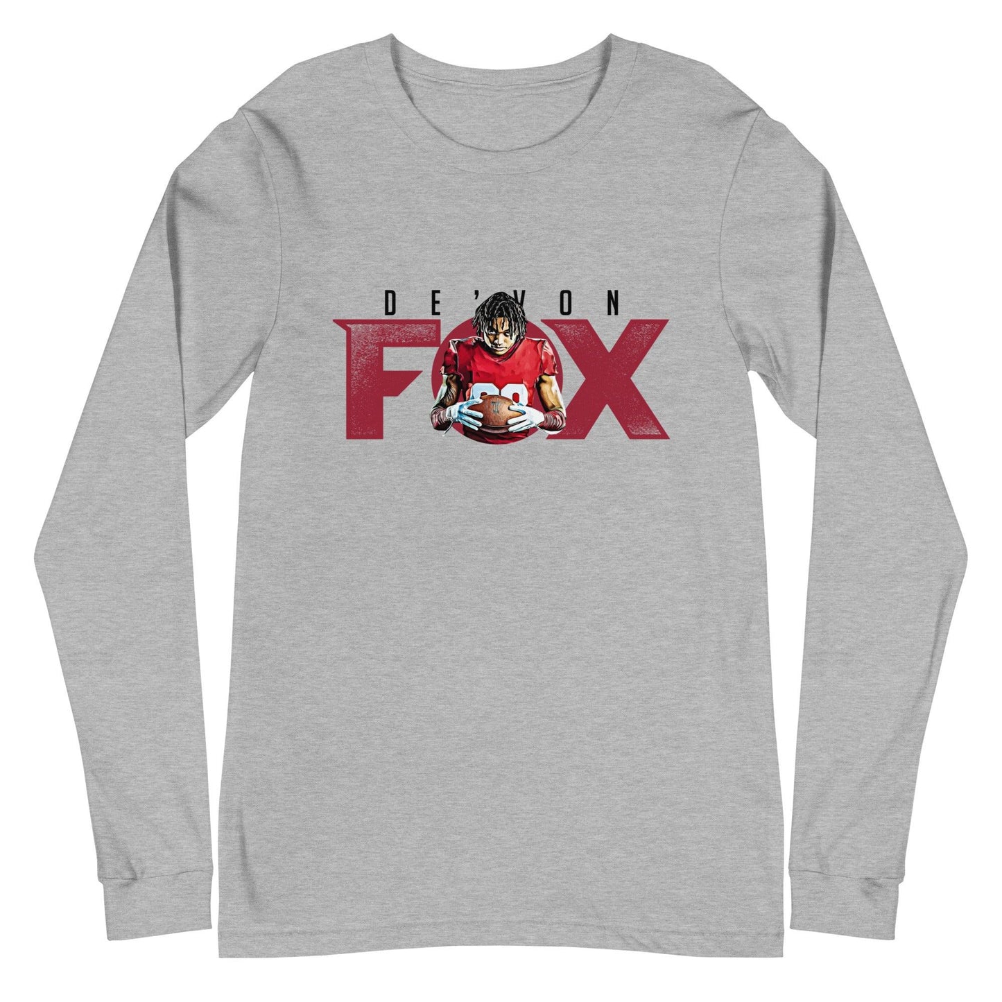 De'Von Fox "Gameday" Long Sleeve Tee - Fan Arch