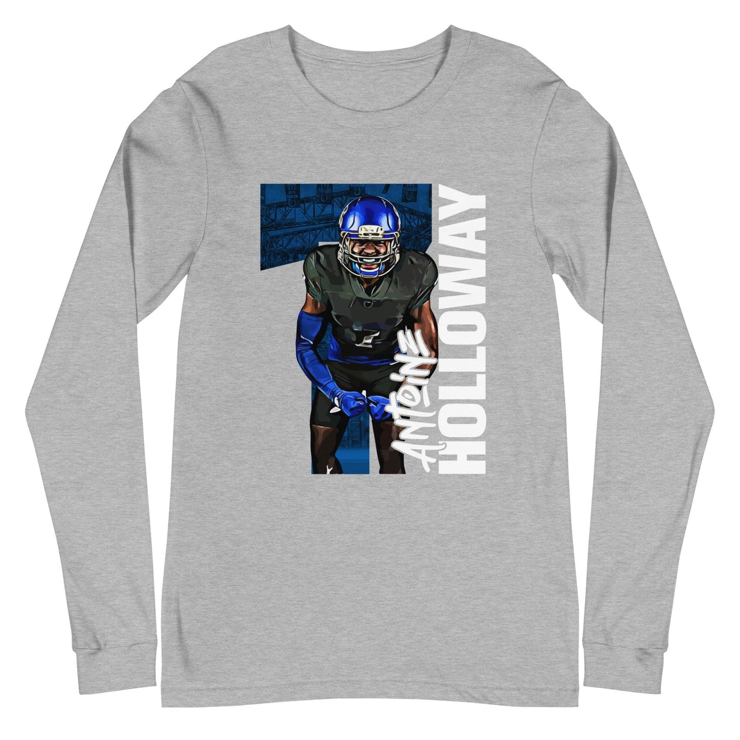 Antoine Holloway II "7" Long Sleeve Tee - Fan Arch