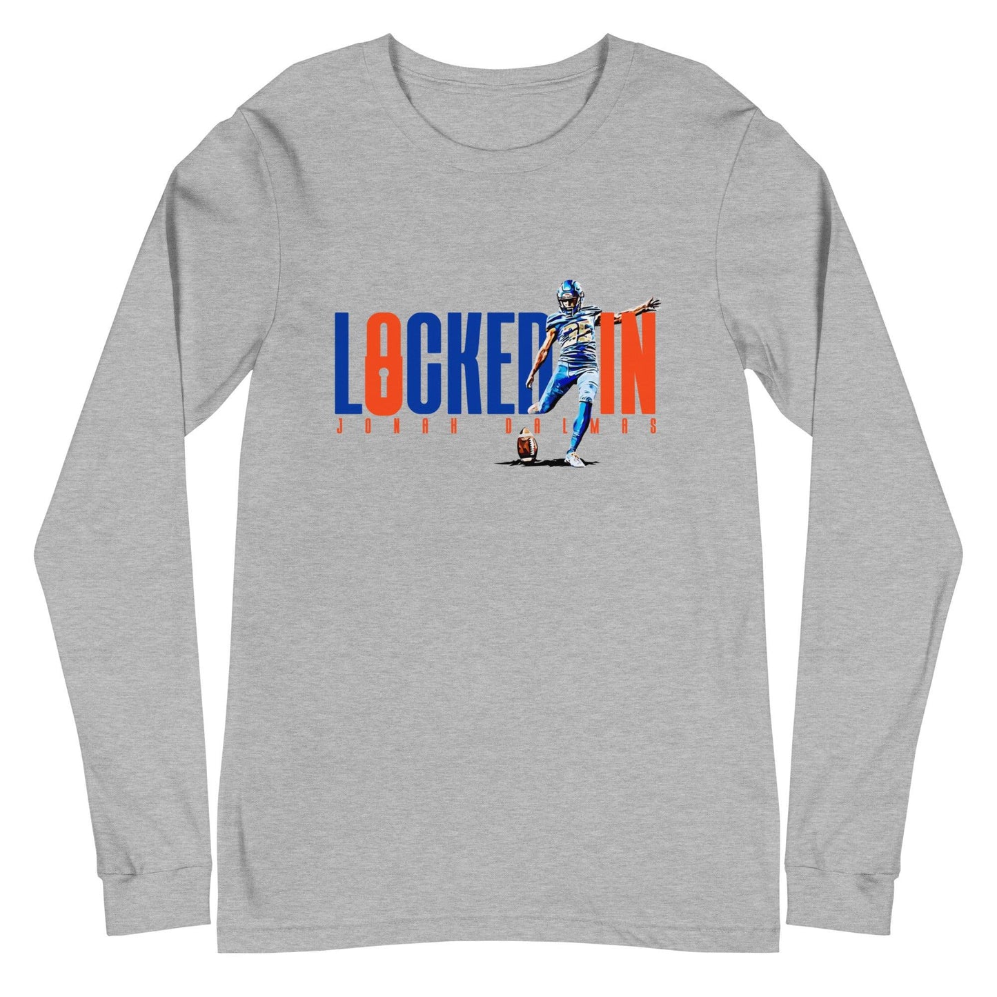 Jonah Dalmas "Locked In" Long Sleeve Tee - Fan Arch