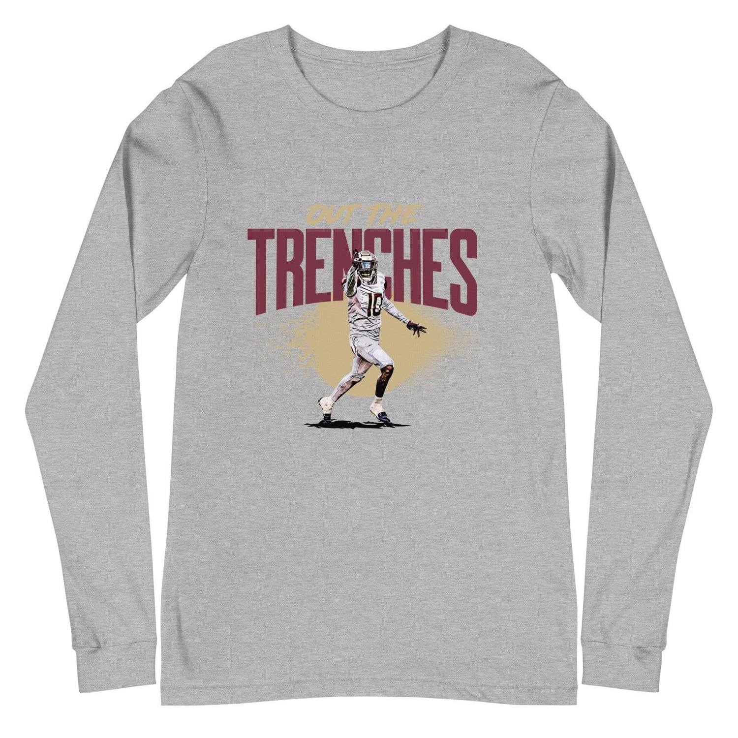 Jammie Robinson "Out The Trenches" Long Sleeve Tee - Fan Arch