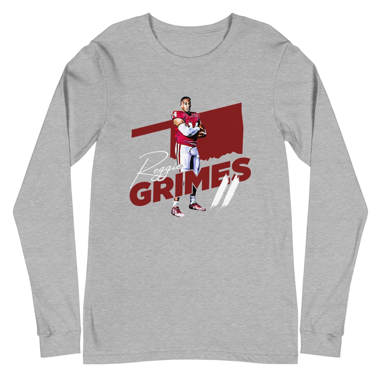 Reggie Grimes II "OKL" Long Sleeve Tee - Fan Arch