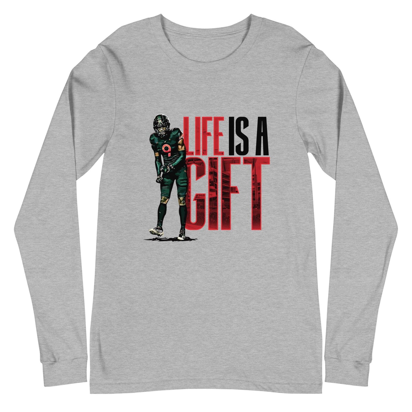 Avery Huff Jr. “Gifted” Long Sleeve Tee - Fan Arch