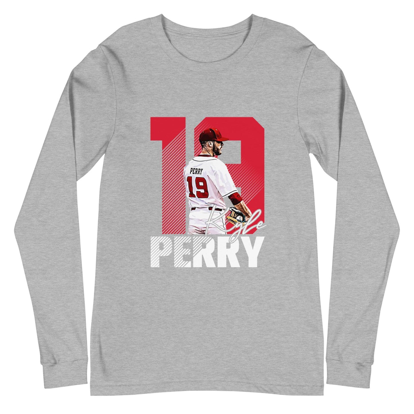 Kyle Perry "Gameday" Long Sleeve Tee - Fan Arch