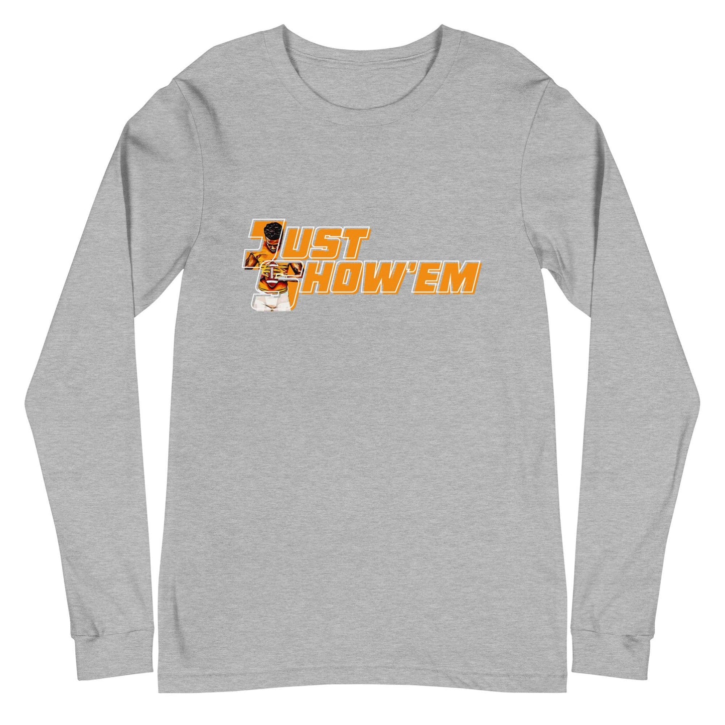 Jatavion Sanders "Show'em" Long Sleeve Tee - Fan Arch