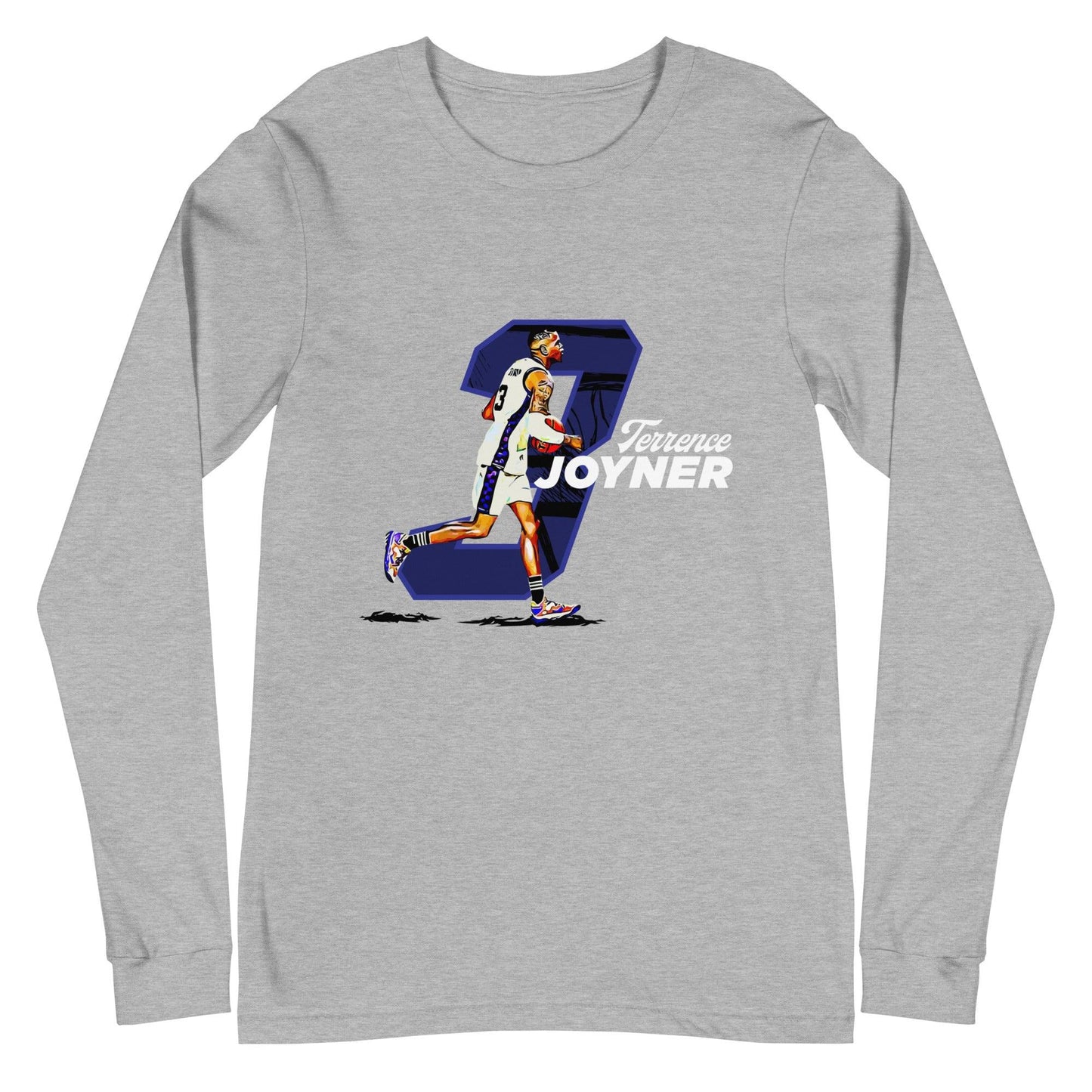Terrence Joyner "3" Long Sleeve Tee - Fan Arch