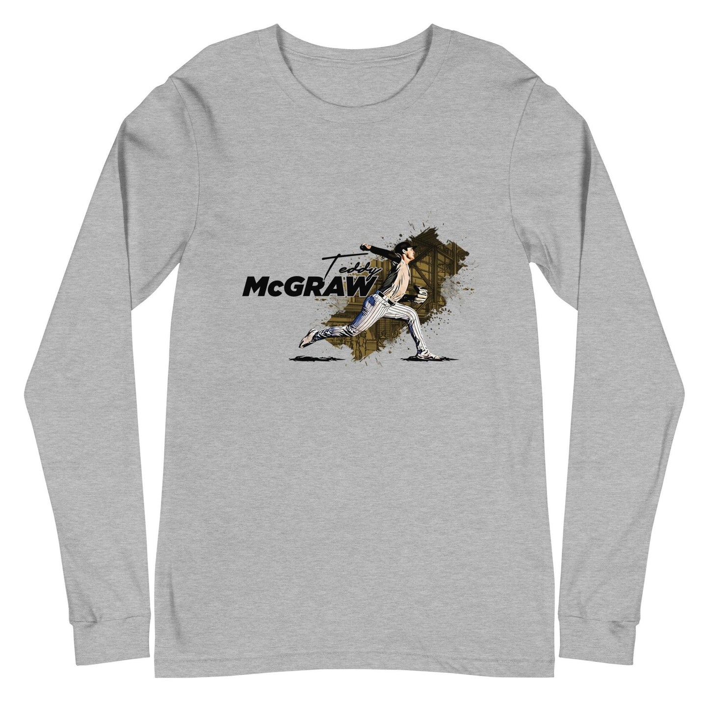 Teddy McGraw “Essential” Long Sleeve Tee - Fan Arch