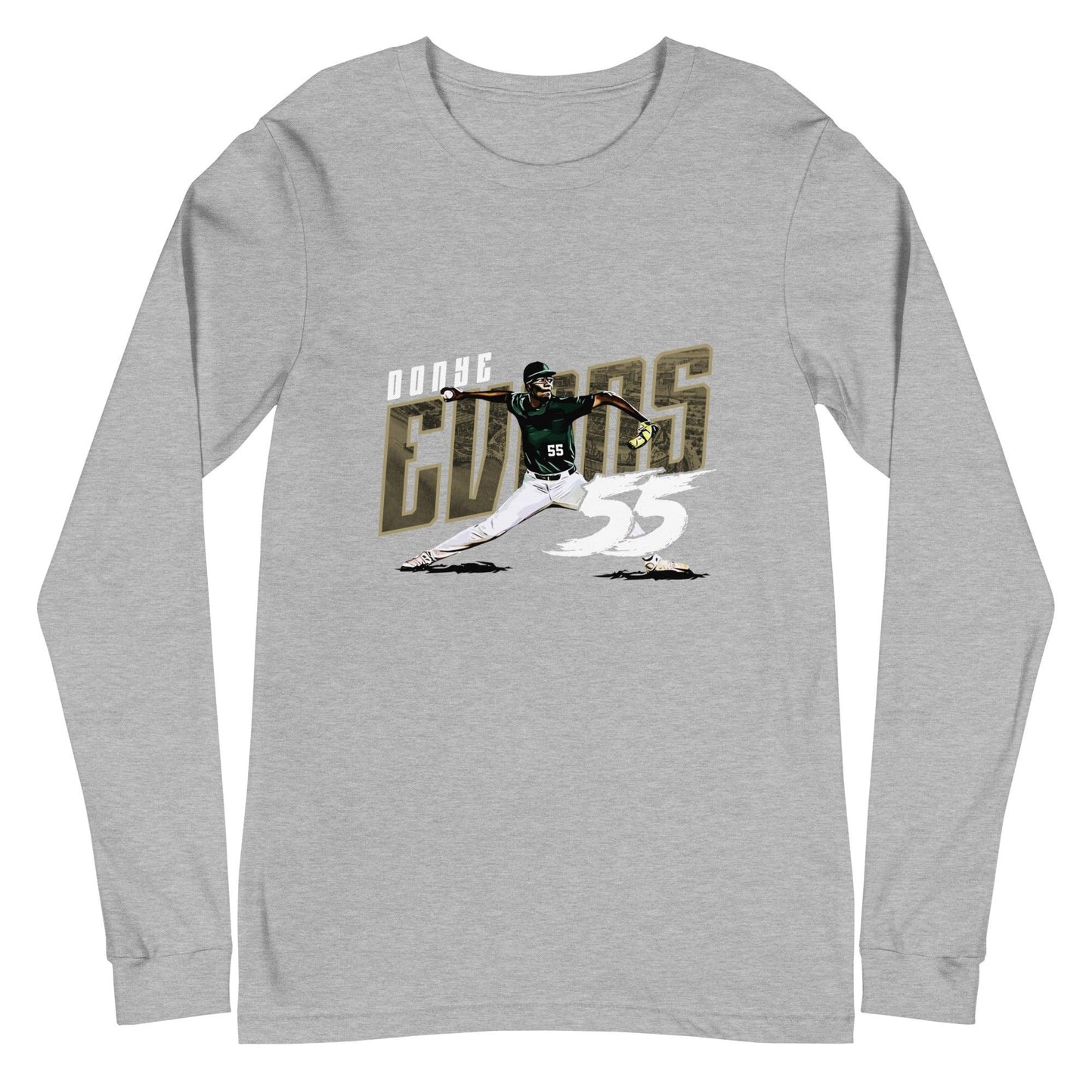 Donye Evans "Gametime" Long Sleeve Tee - Fan Arch