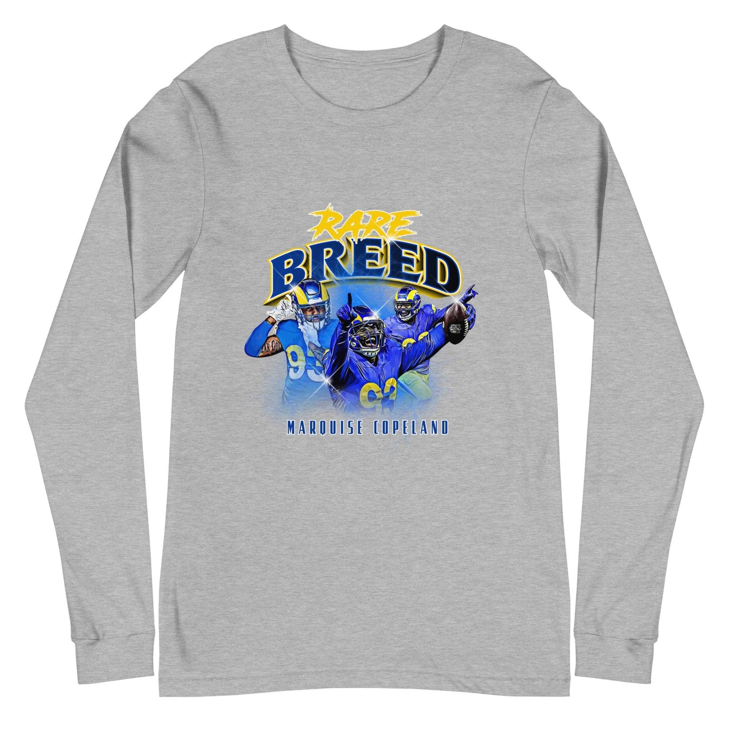 Marquise Copeland "Rare Breed" Long Sleeve Tee - Fan Arch
