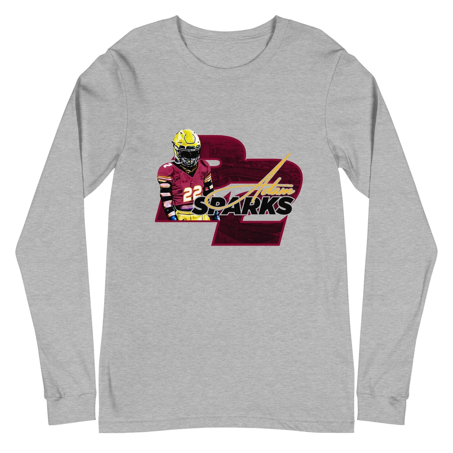 Adam Sparks "Inspire" Long Sleeve Tee - Fan Arch