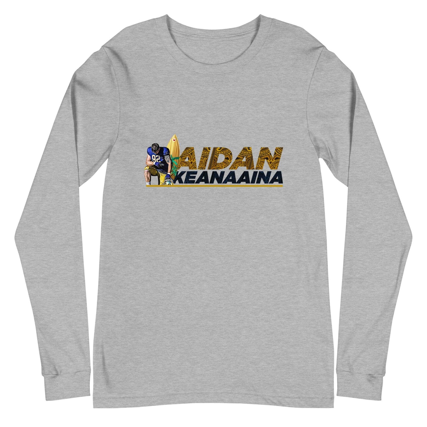 Aidan Keanaaina "Elite" Long Sleeve Tee - Fan Arch