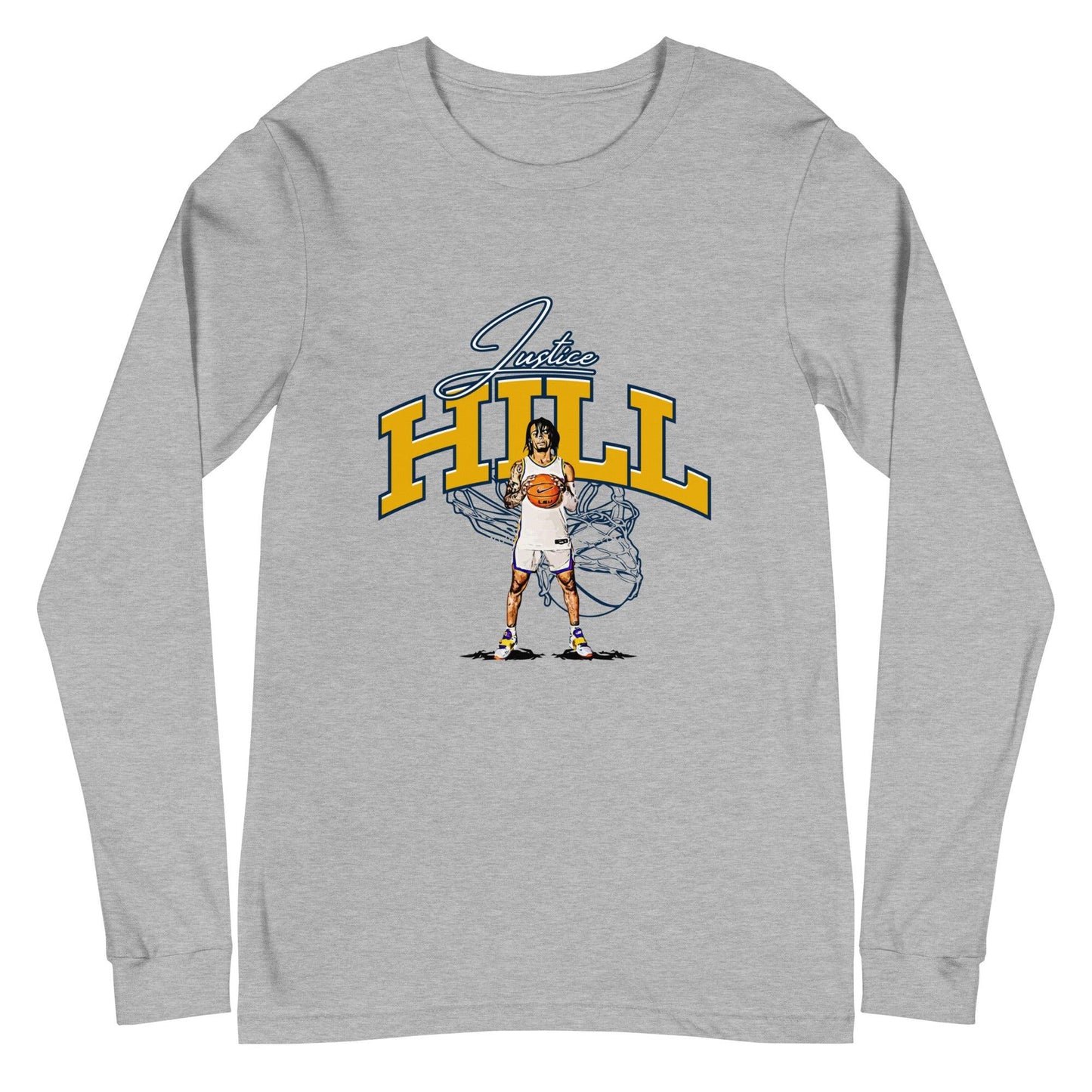 Justice Hill "Gameday" Long Sleeve Tee - Fan Arch