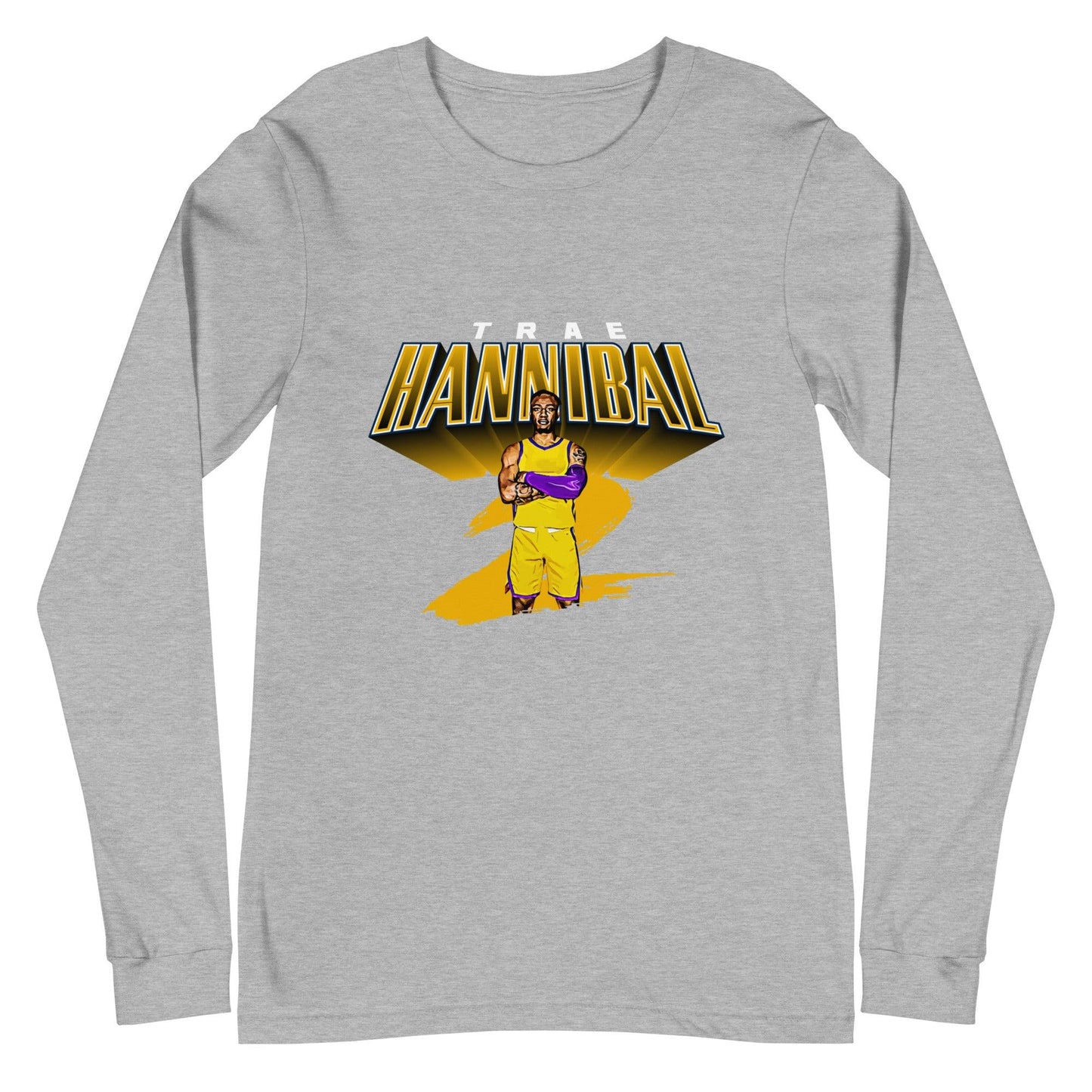 Trae Hannibal "Gameday" Long Sleeve Tee - Fan Arch