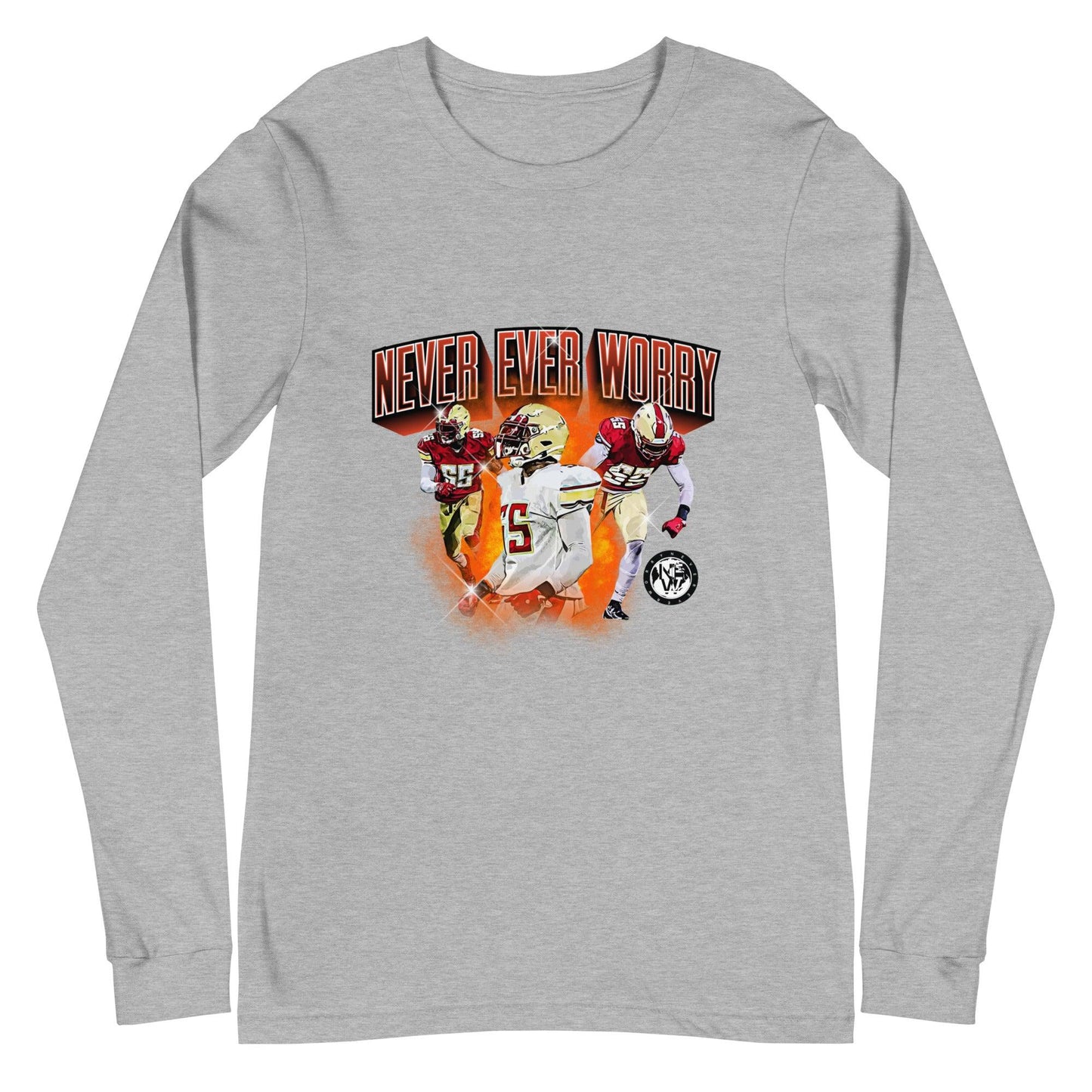 Jonathan Newsome "Gameday" Long Sleeve Tee - Fan Arch