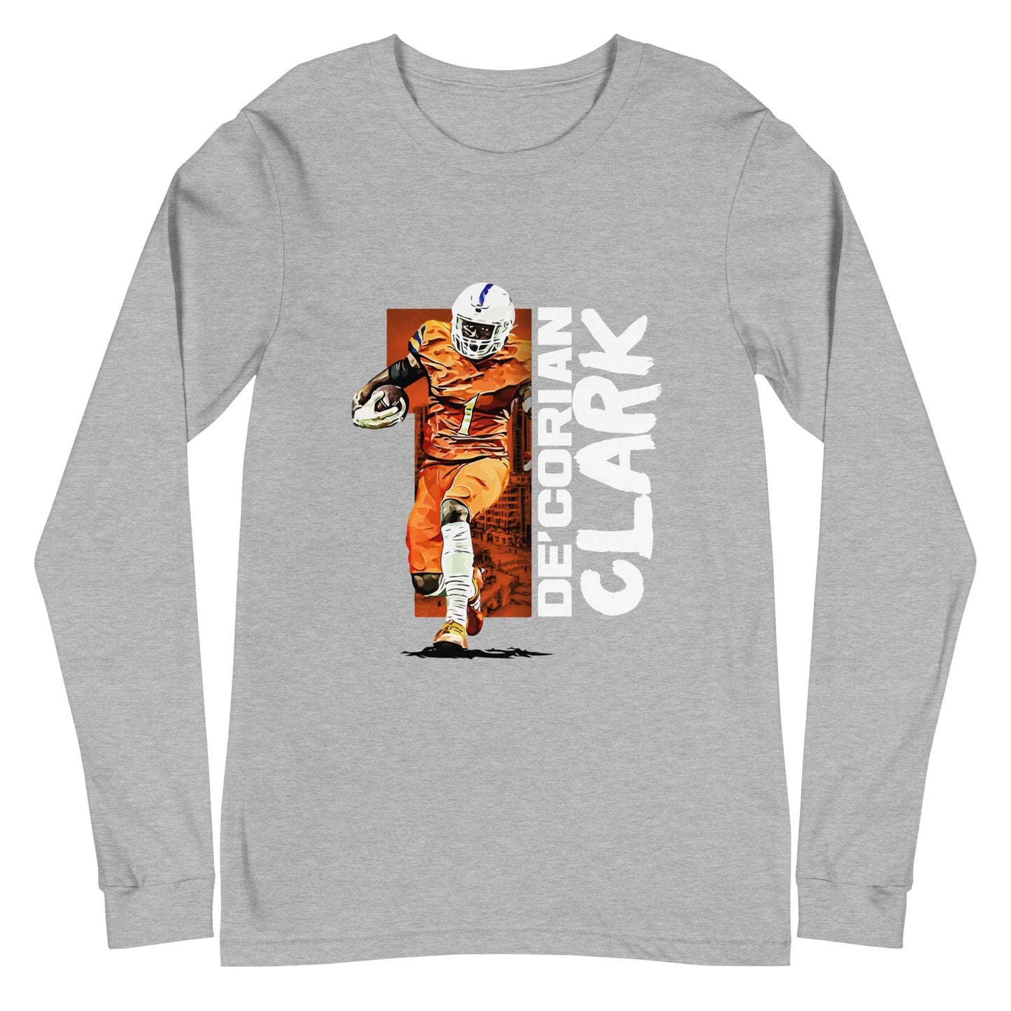De’Corian Clark "Gameday" Long Sleeve Tee - Fan Arch