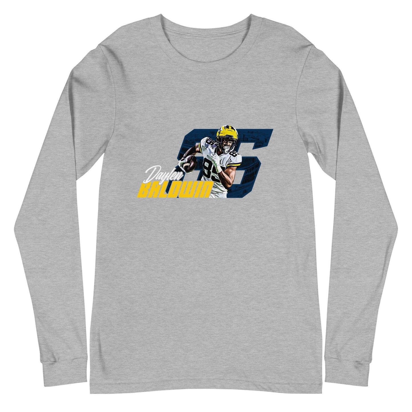 Daylen Baldwin "Gameday" Long Sleeve Tee - Fan Arch