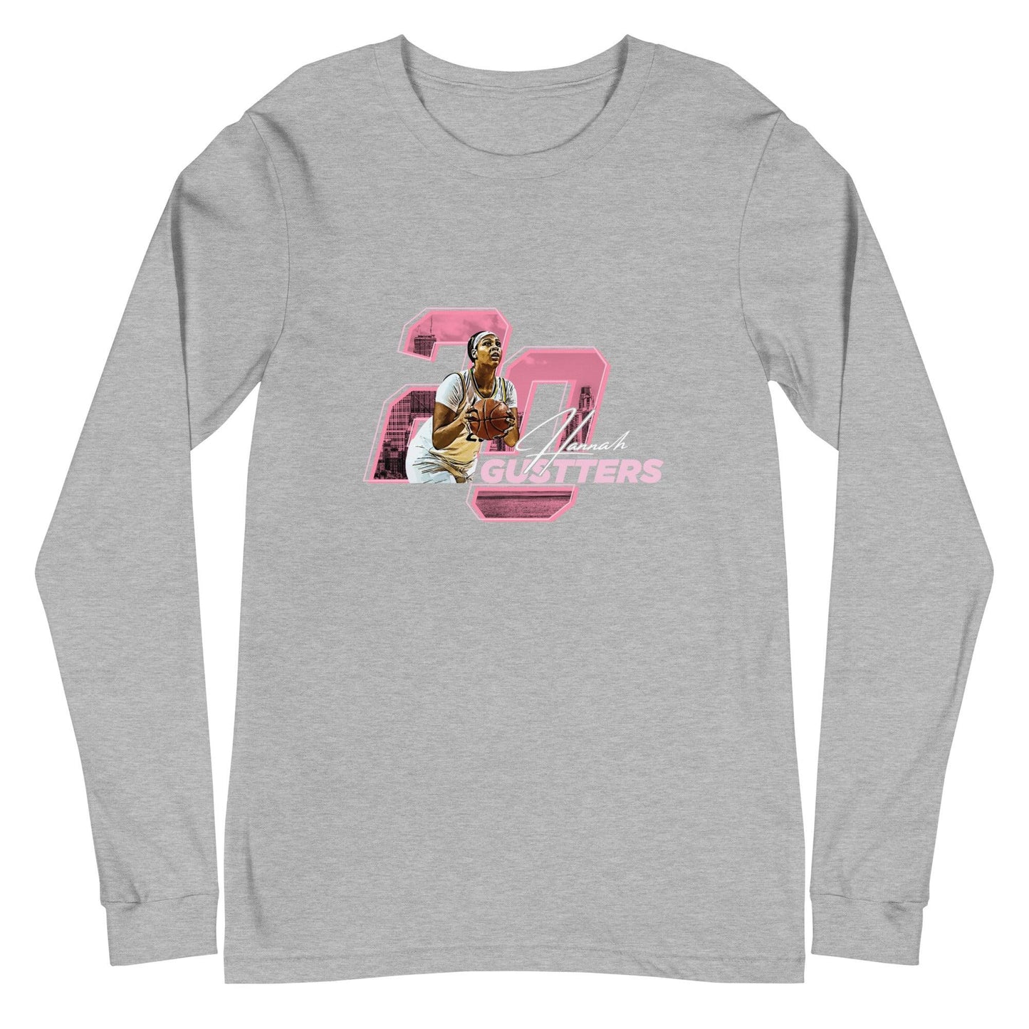 Hannah Gusters "Gameday" Long Sleeve Tee - Fan Arch