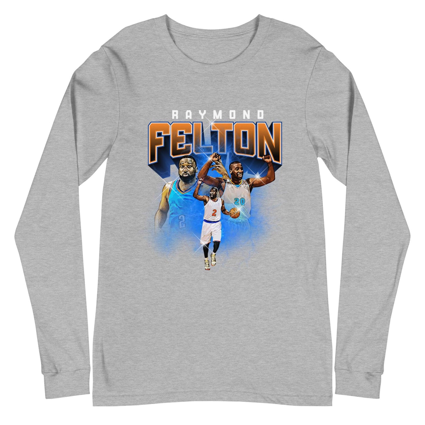 Raymond Felton "Vintage" Long Sleeve Tee - Fan Arch