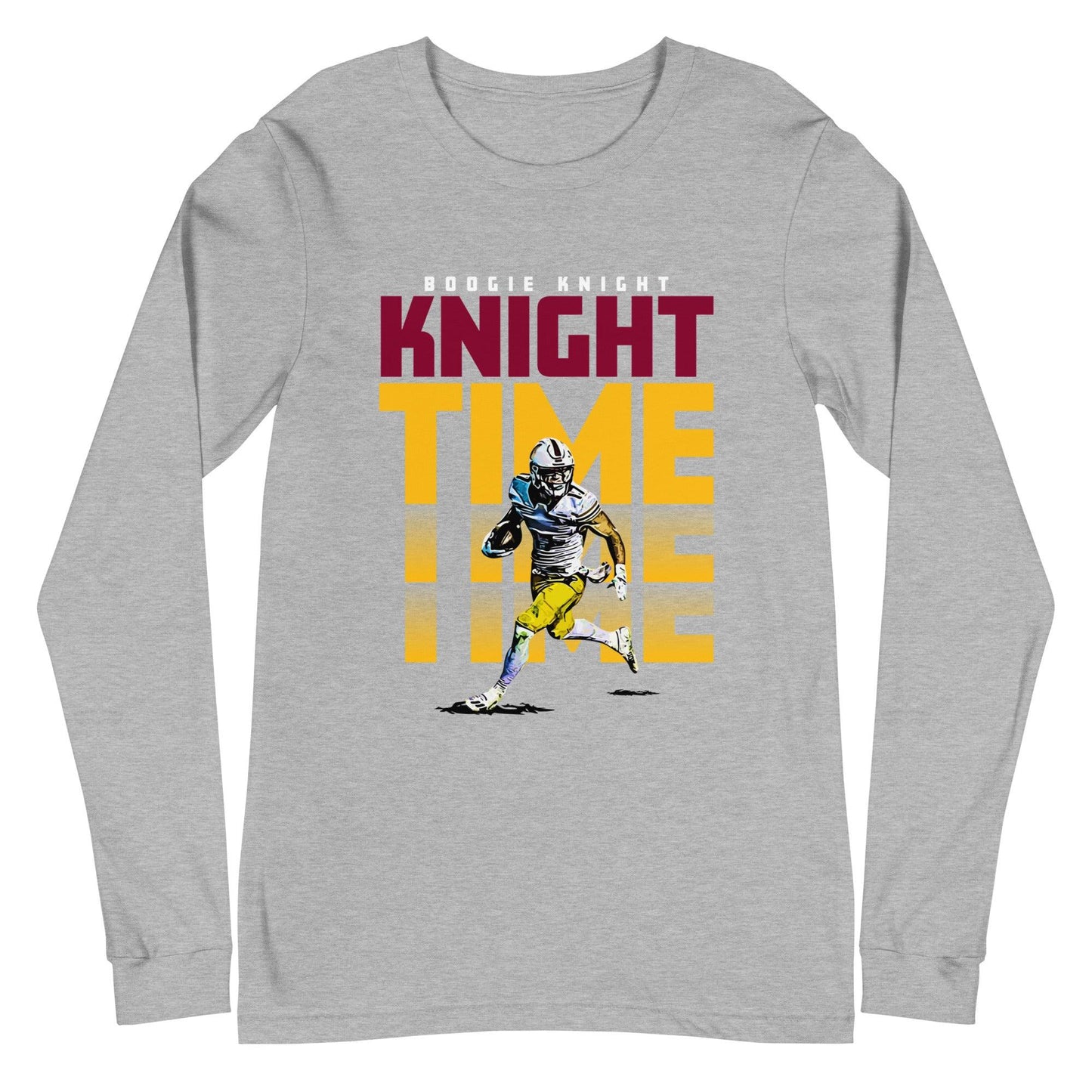 Boogie Knight "Night Time" Long Sleeve Tee - Fan Arch