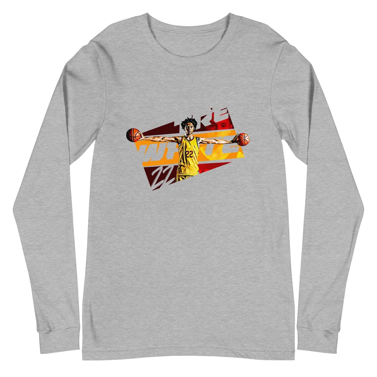 Tre White "Gameday" Long Sleeve Tee - Fan Arch