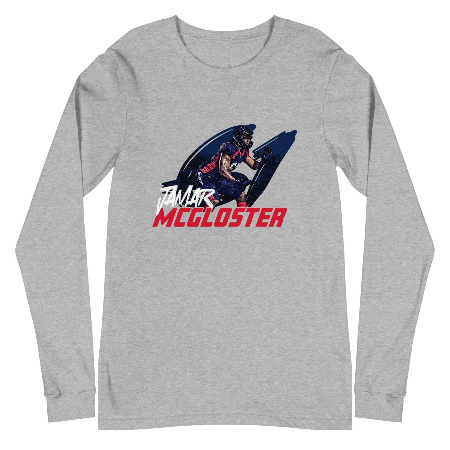 Jamar McGloster "Gameday" Long Sleeve Tee - Fan Arch