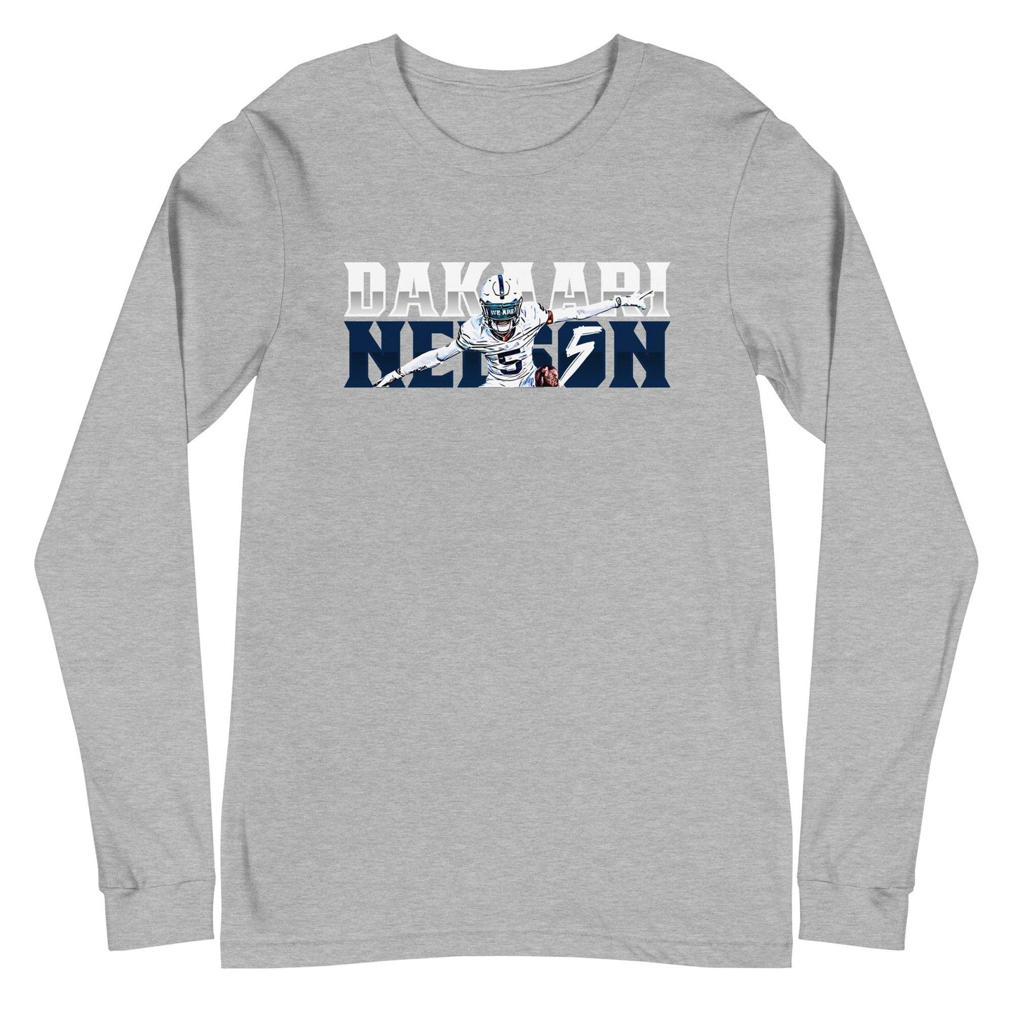 Dakaari Nelson "Gameday" Long Sleeve Tee - Fan Arch