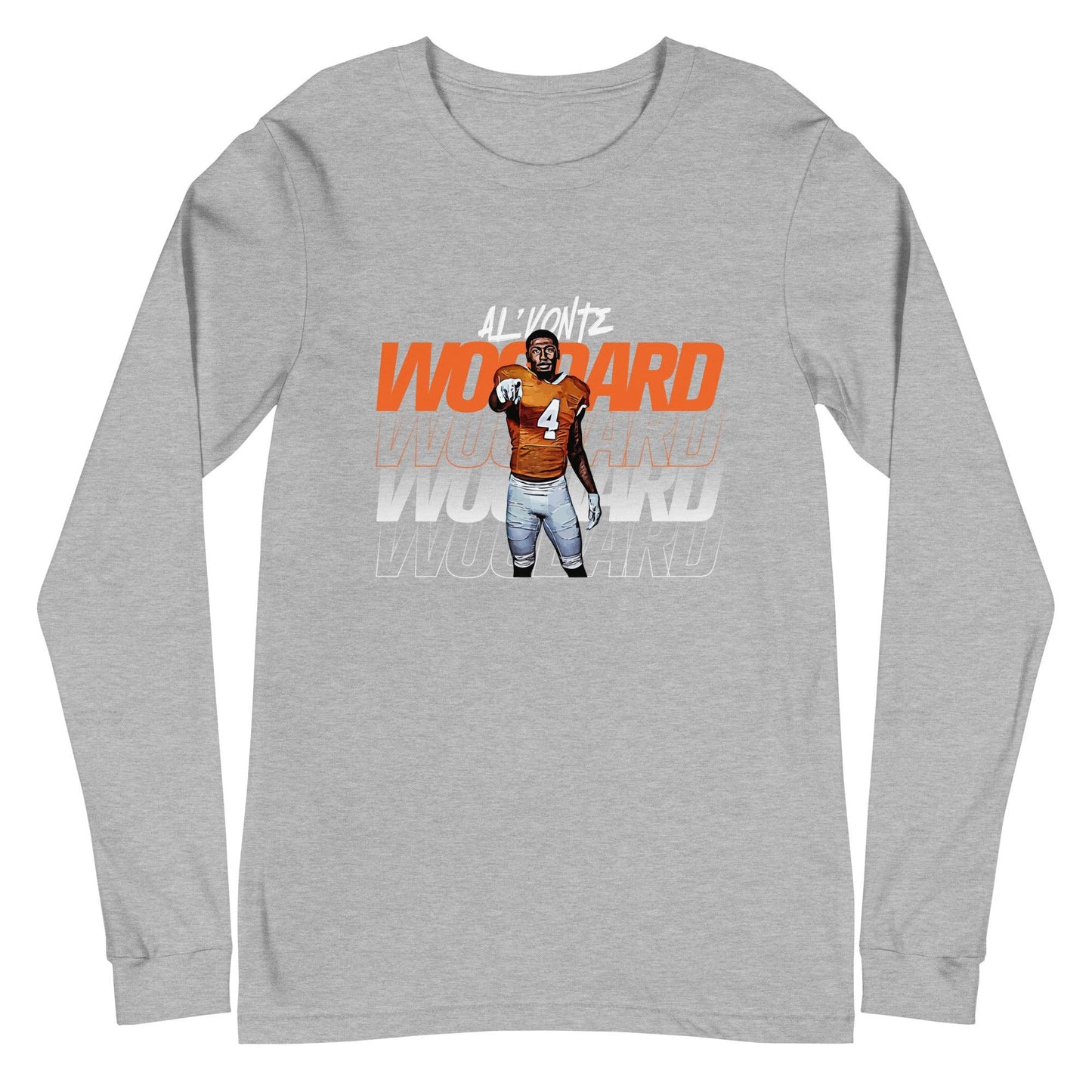 Al’vonte Woodard "Gameday" Long Sleeve Tee - Fan Arch
