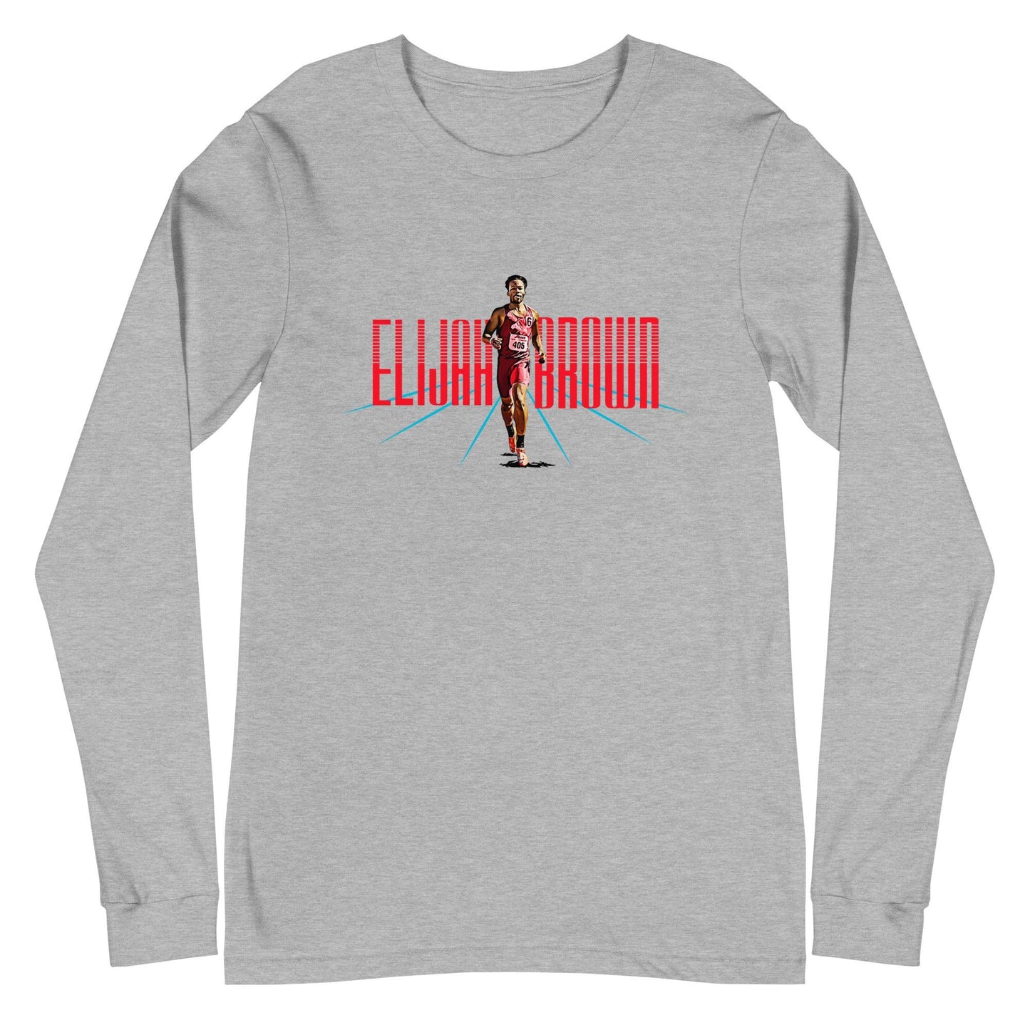 Elijah Brown "Gameday" Long Sleeve Tee - Fan Arch