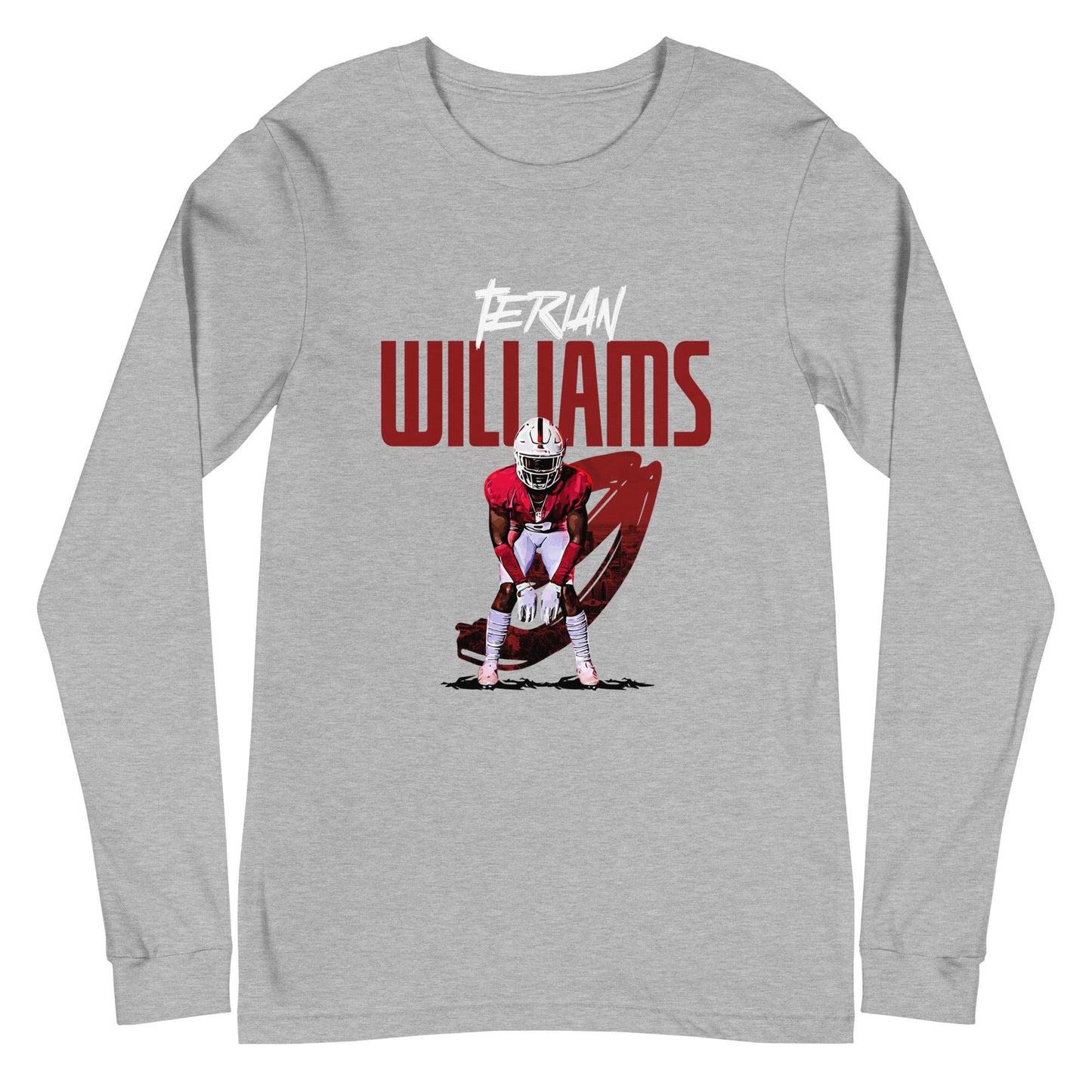 Terian Williams "Gameday" Long Sleeve Tee - Fan Arch