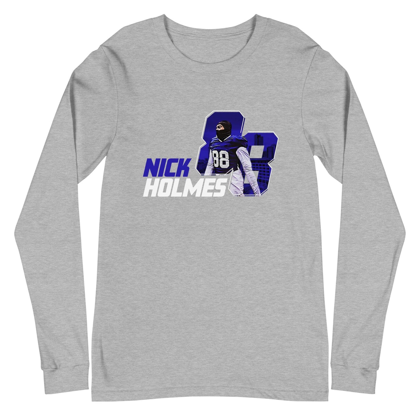 Nick Holmes "Gameday" Long Sleeve Tee - Fan Arch