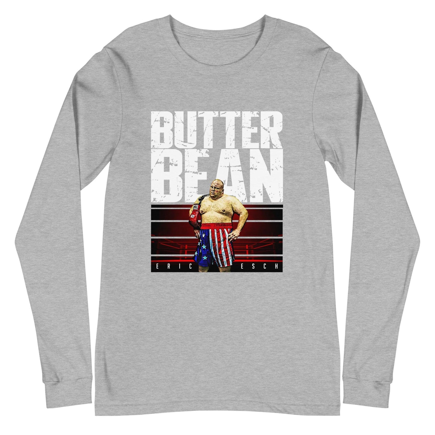 Butterbean "Fight Night" Long Sleeve Tee - Fan Arch