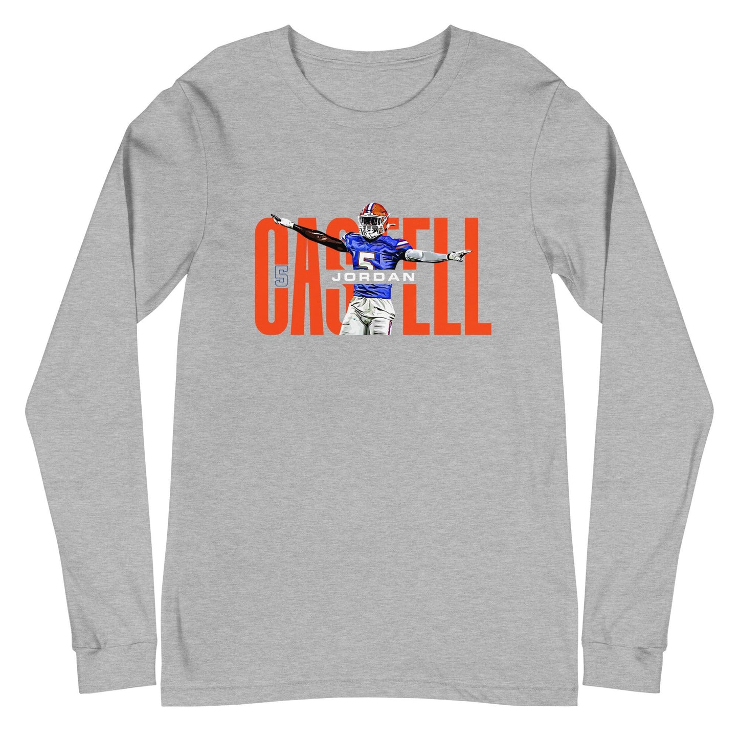 Jordan Castell "Gameday" Long Sleeve Tee - Fan Arch
